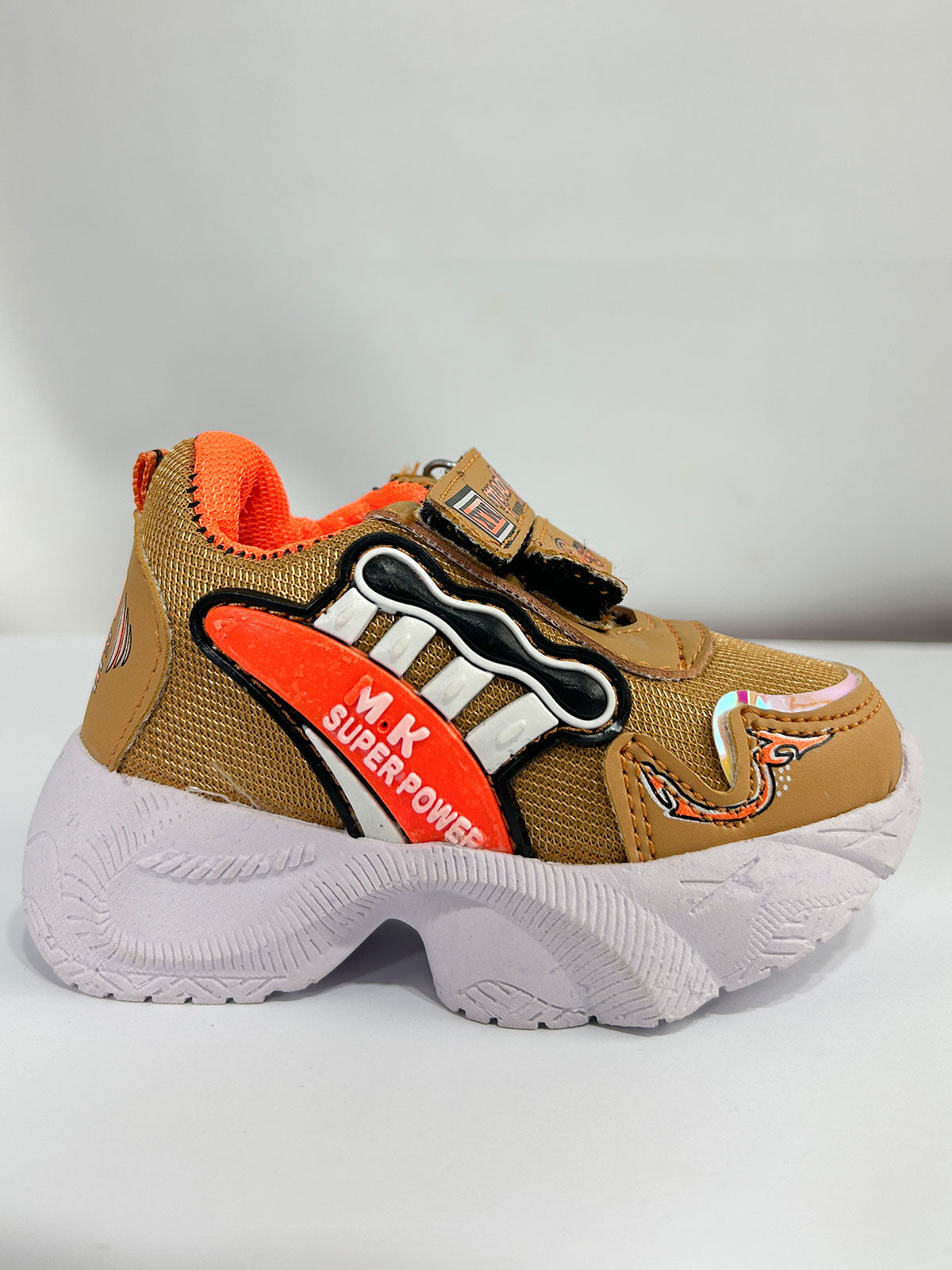 1Yrs - 8Yrs Brown Jogger Shoes for Kids BS93