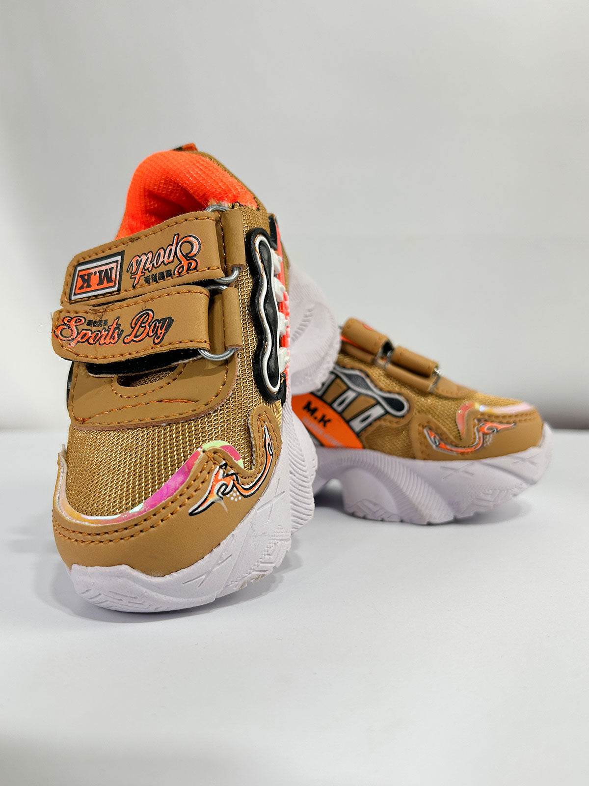 1Yrs - 8Yrs Brown Jogger Shoes for Kids BS93