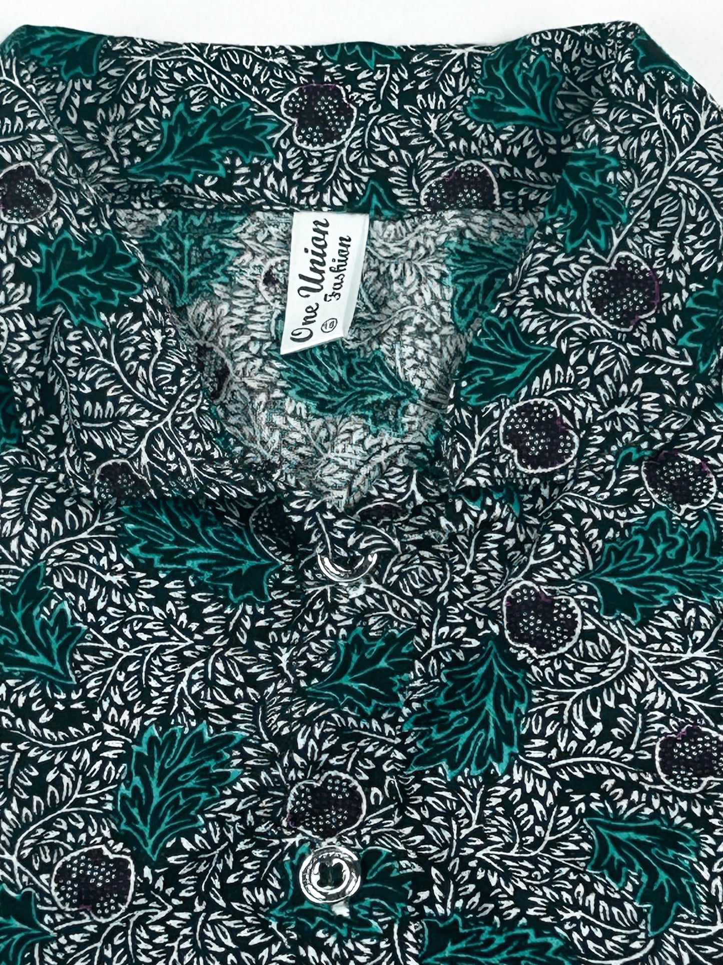 1Yrs - 4Yrs Green Frock For Girls RZ linen GF17