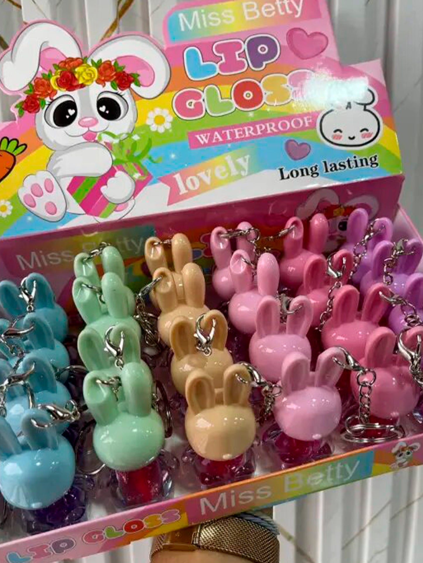 Miss Betty Bunny Lip Gloss Multicolor