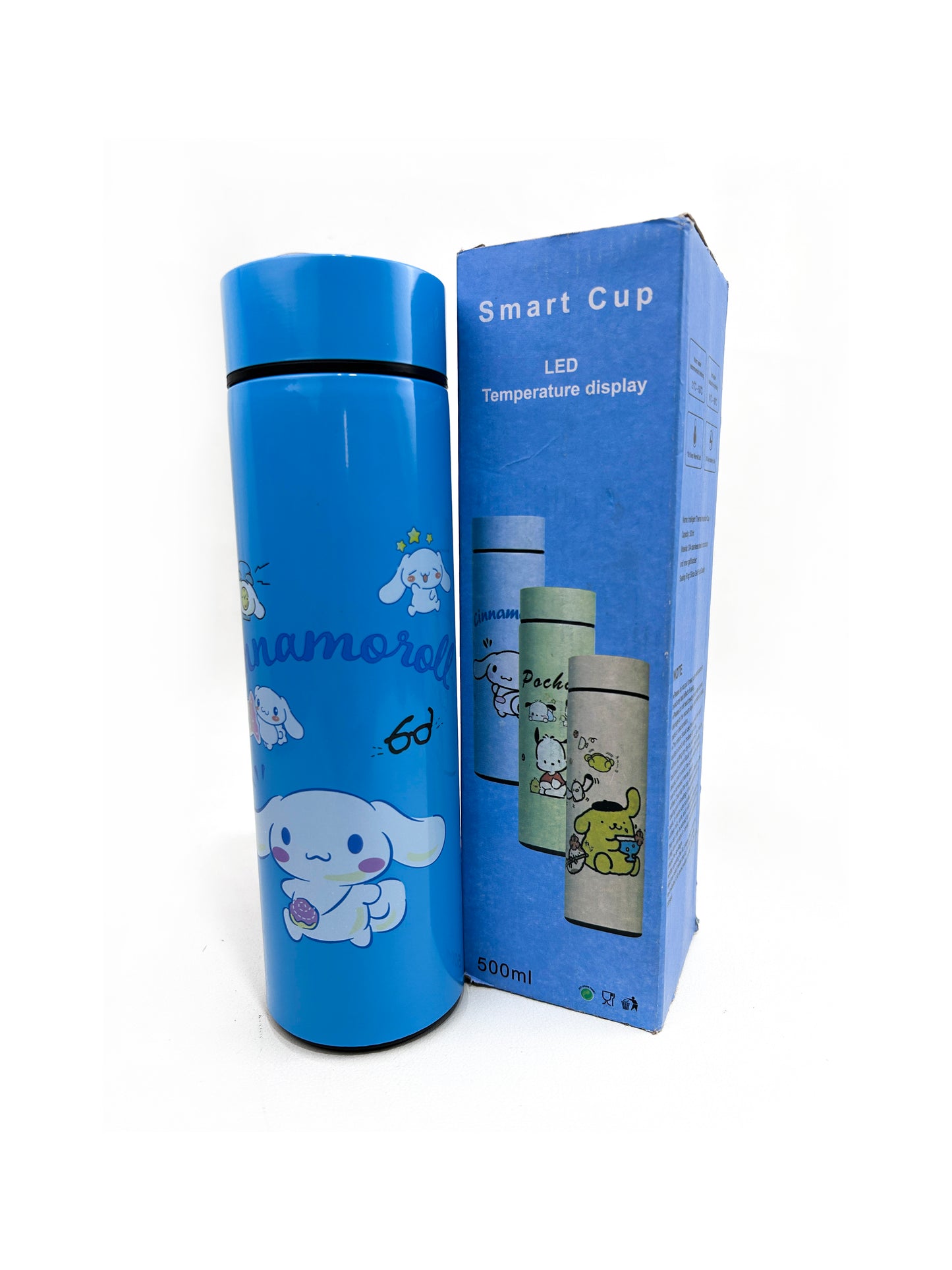 Sea Blue Stainless Steel Cinnamo roll Bottle 500 ML D-75