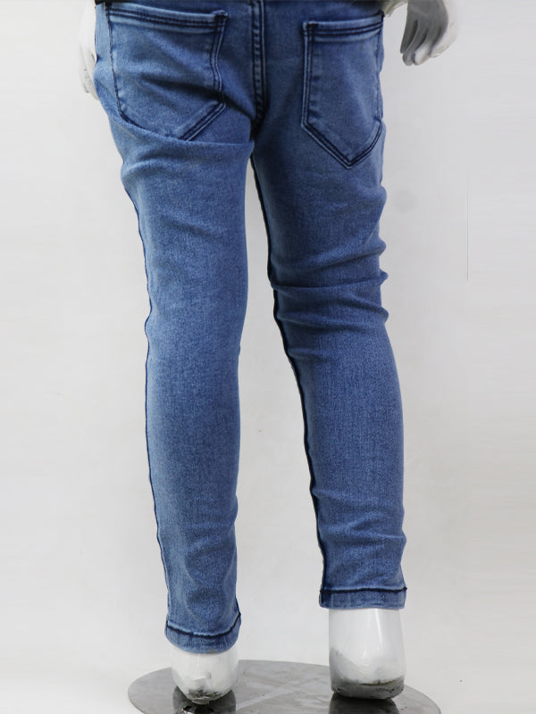 GJ Girls Stretchable Jeans 5Yrs - 13Yrs Light Blue 02