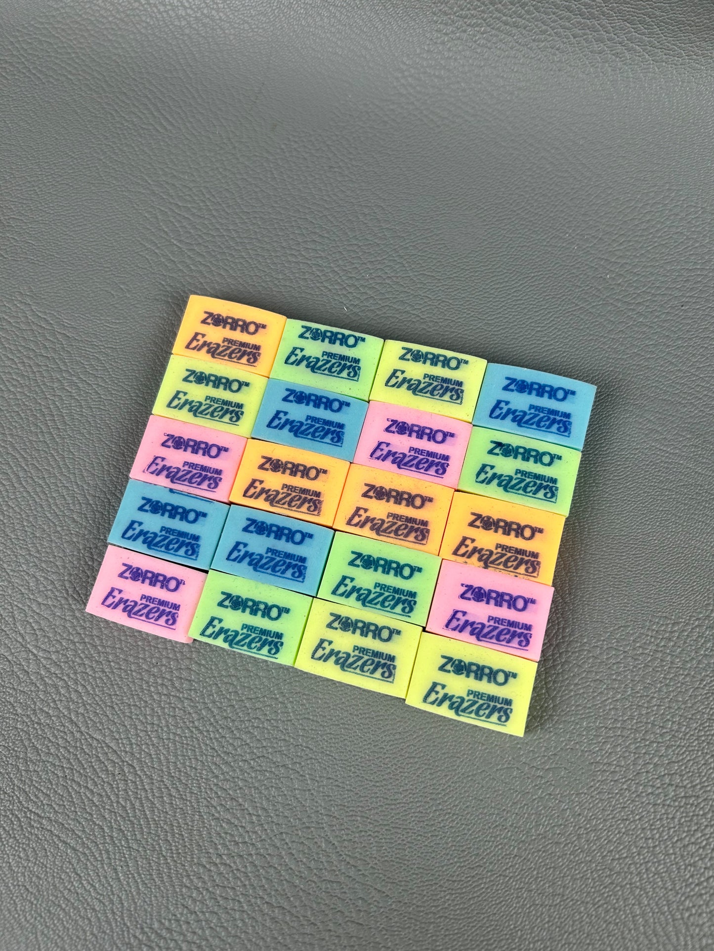 Pack of 20 Pencil Erasers STA15