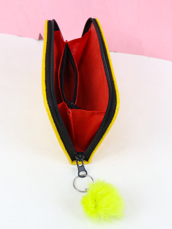 Printed Zipped Wallet for Girls 03