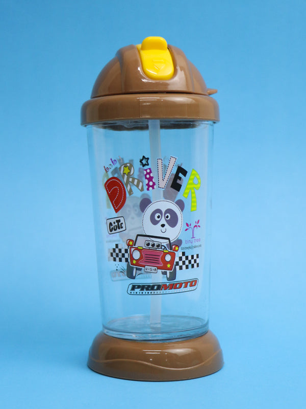 Baby Anti Spill Learning Sippy Cup Brown- 300ML