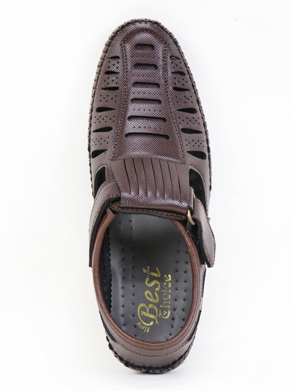 SC Shoes For Men Dark Brown Design # 58-59