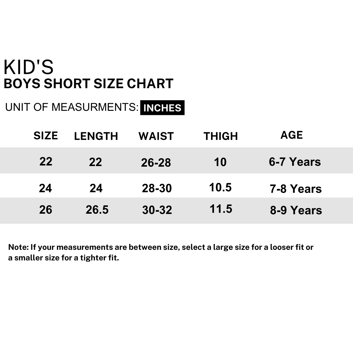 TB Boys Short 6 Yrs - 9 Yrs Dark Gray