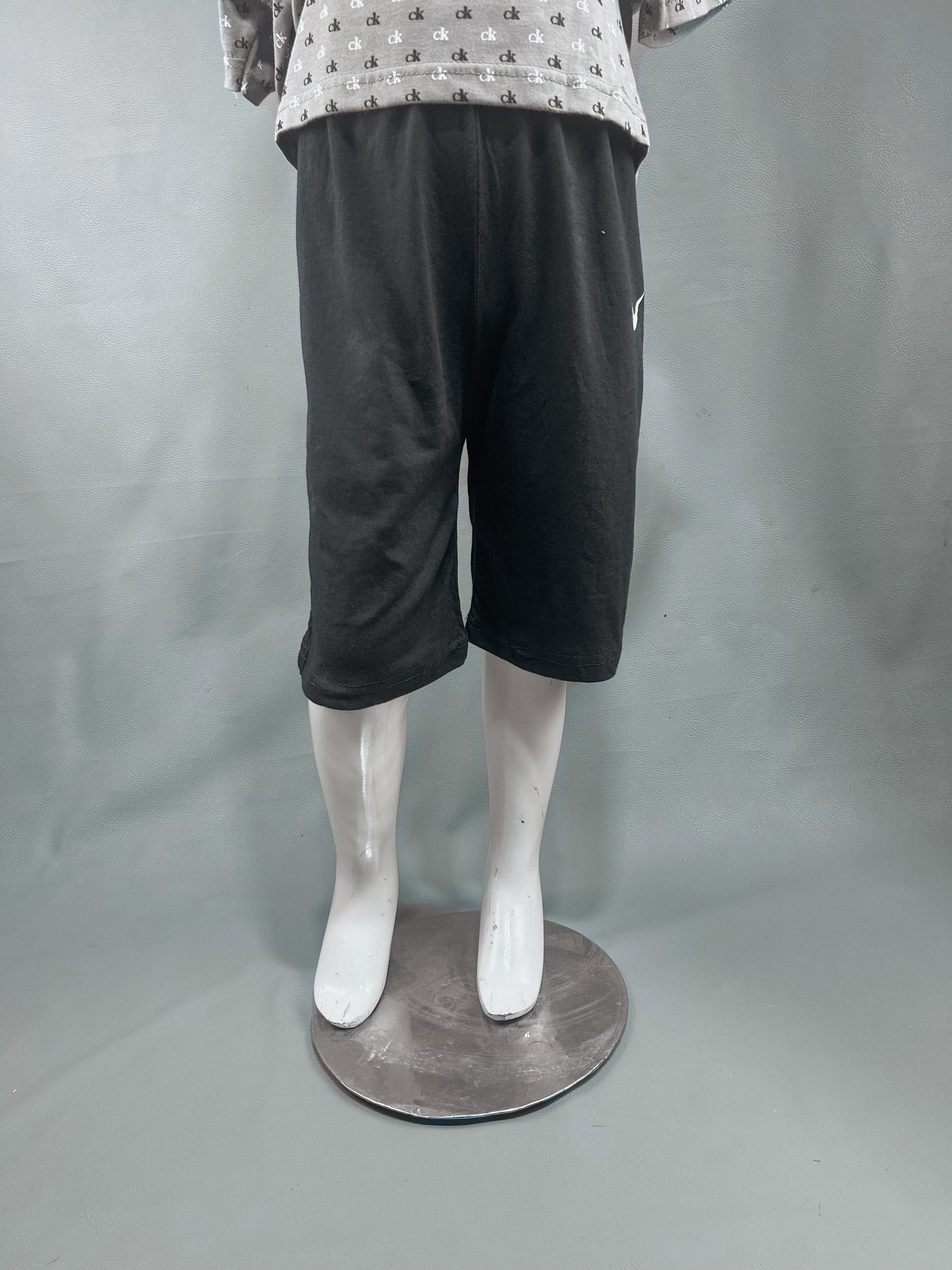 2Yrs - 5Yrs Dark Grey TB Boys 3-QTR Short For Boys BQS13