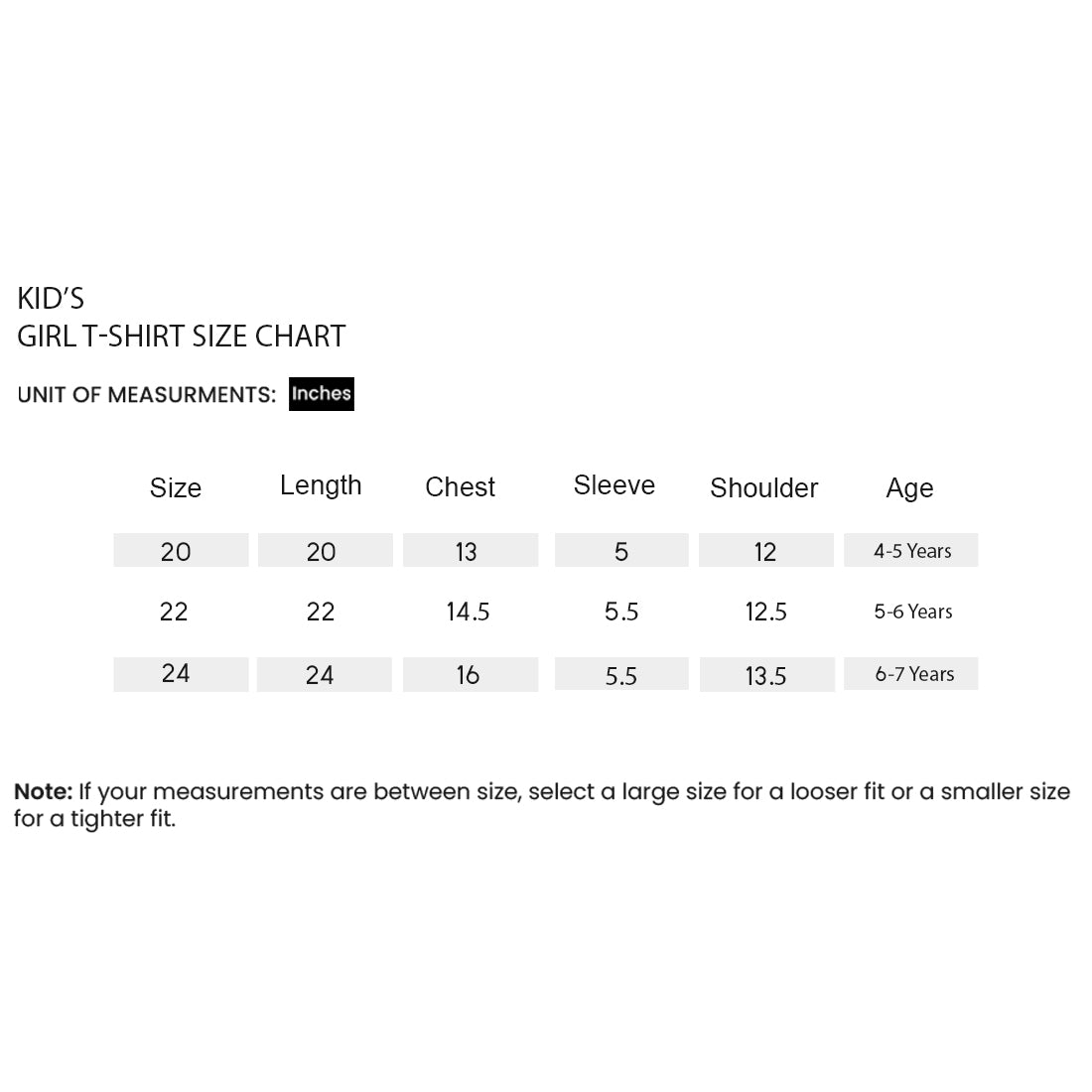 GTS09 MM Half Sleeves Girls T-Shirt 4Yrs - 7Yrs Yellow 87