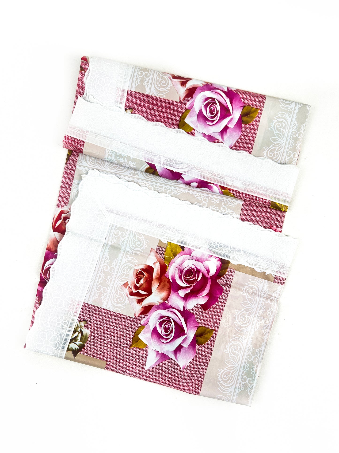 D-08 Dastarkhwan / Table Cover Double Sided - Multi Design & Multi Color - PVC Sheet 31"x 43"