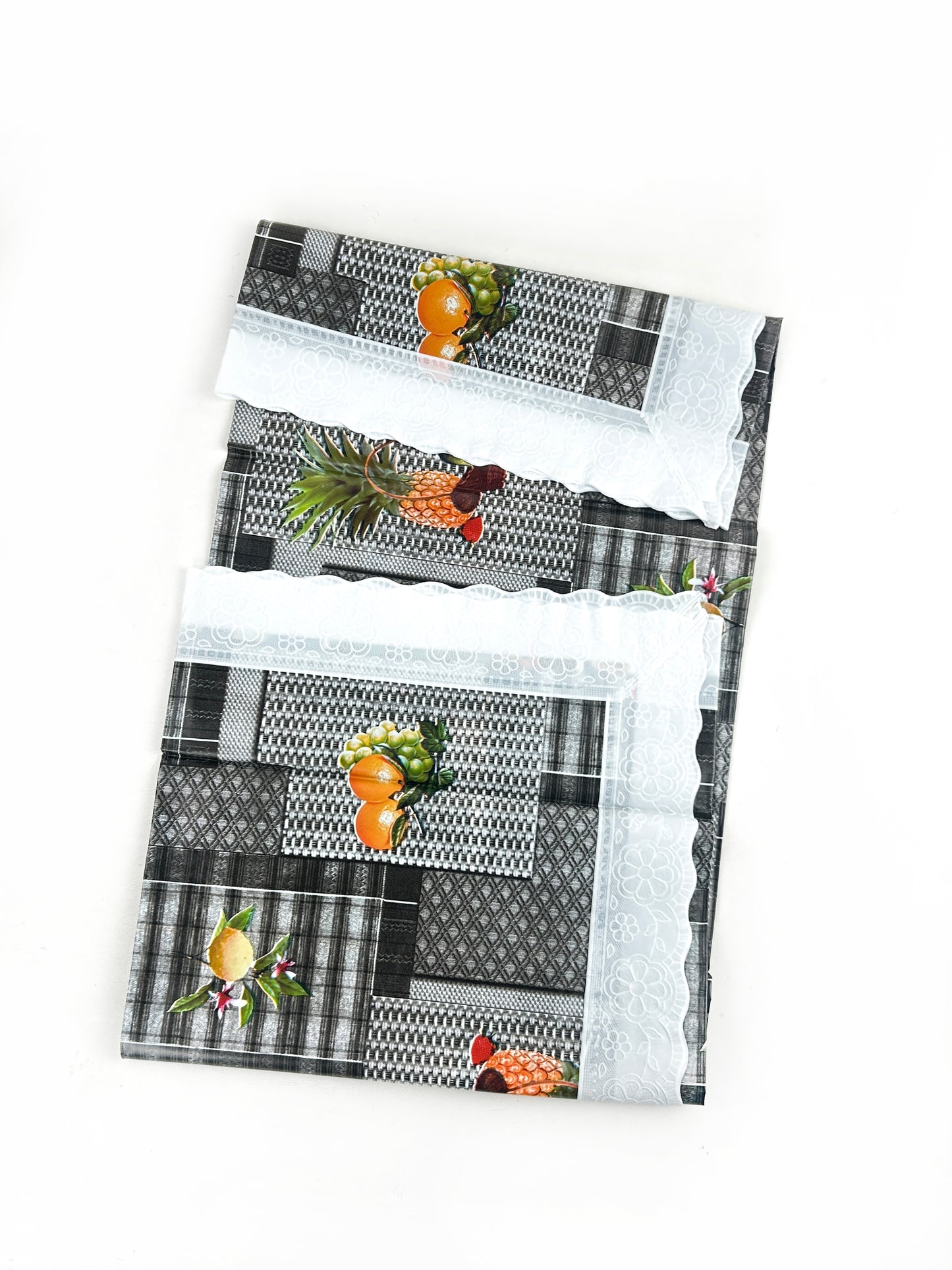 D-08 Dastarkhwan / Table Cover Double Sided - Multi Design & Multi Color - PVC Sheet 31"x 43"