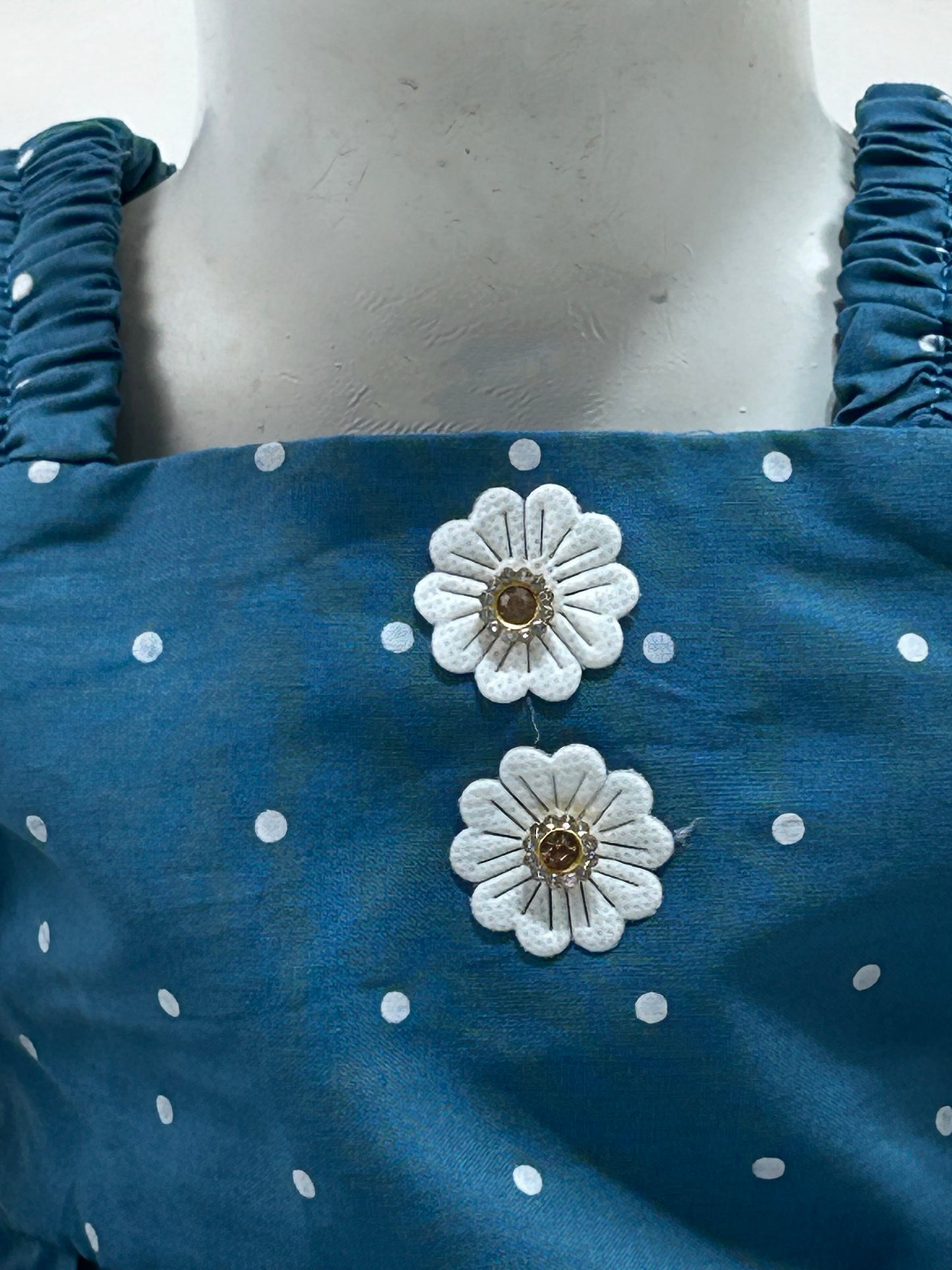 1Yrs - 6Yrs Sea Blue Suit For Girls BG GS255