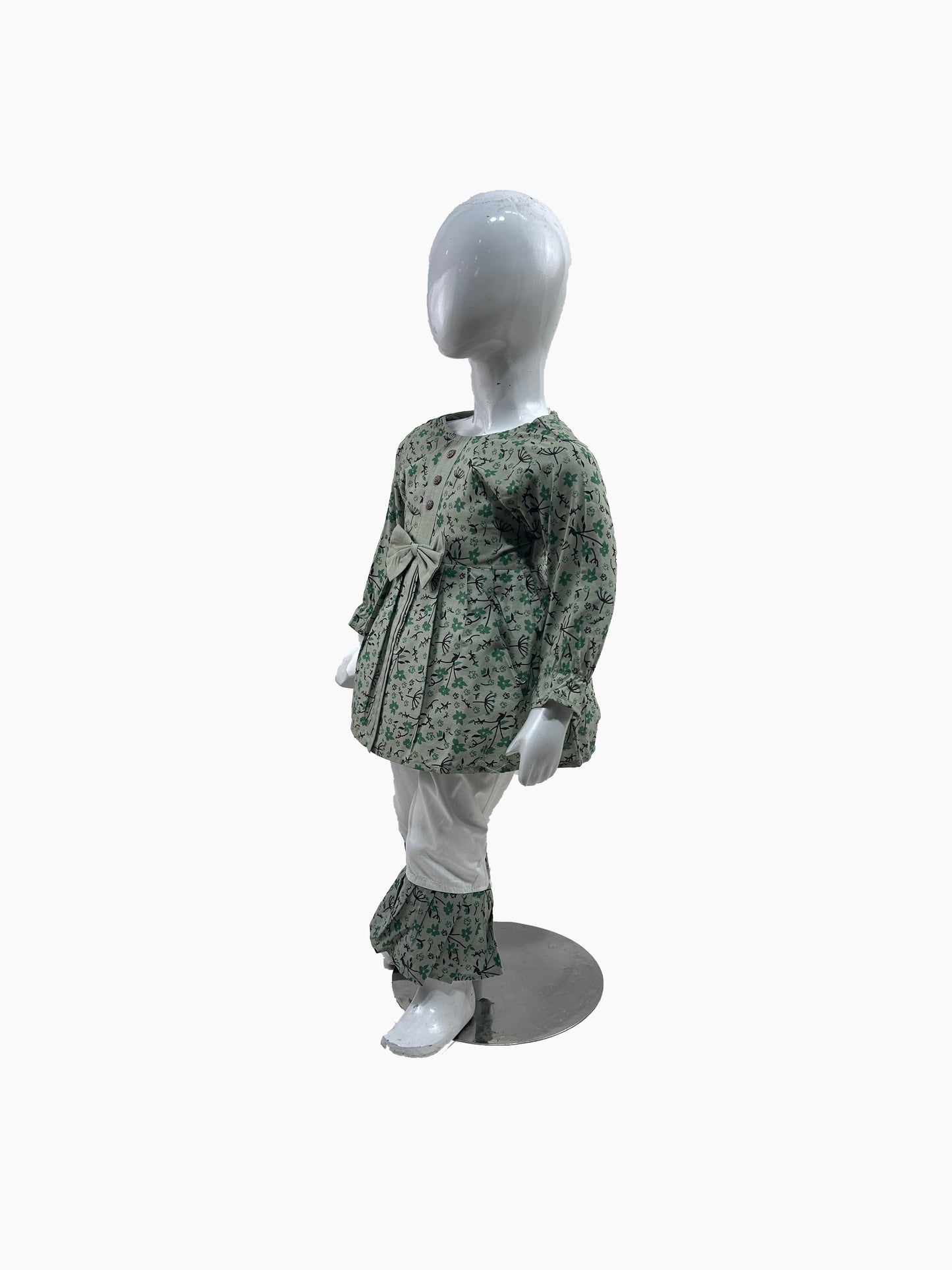 1Yrs - 6Yrs Green Suit For Girls BG GS257