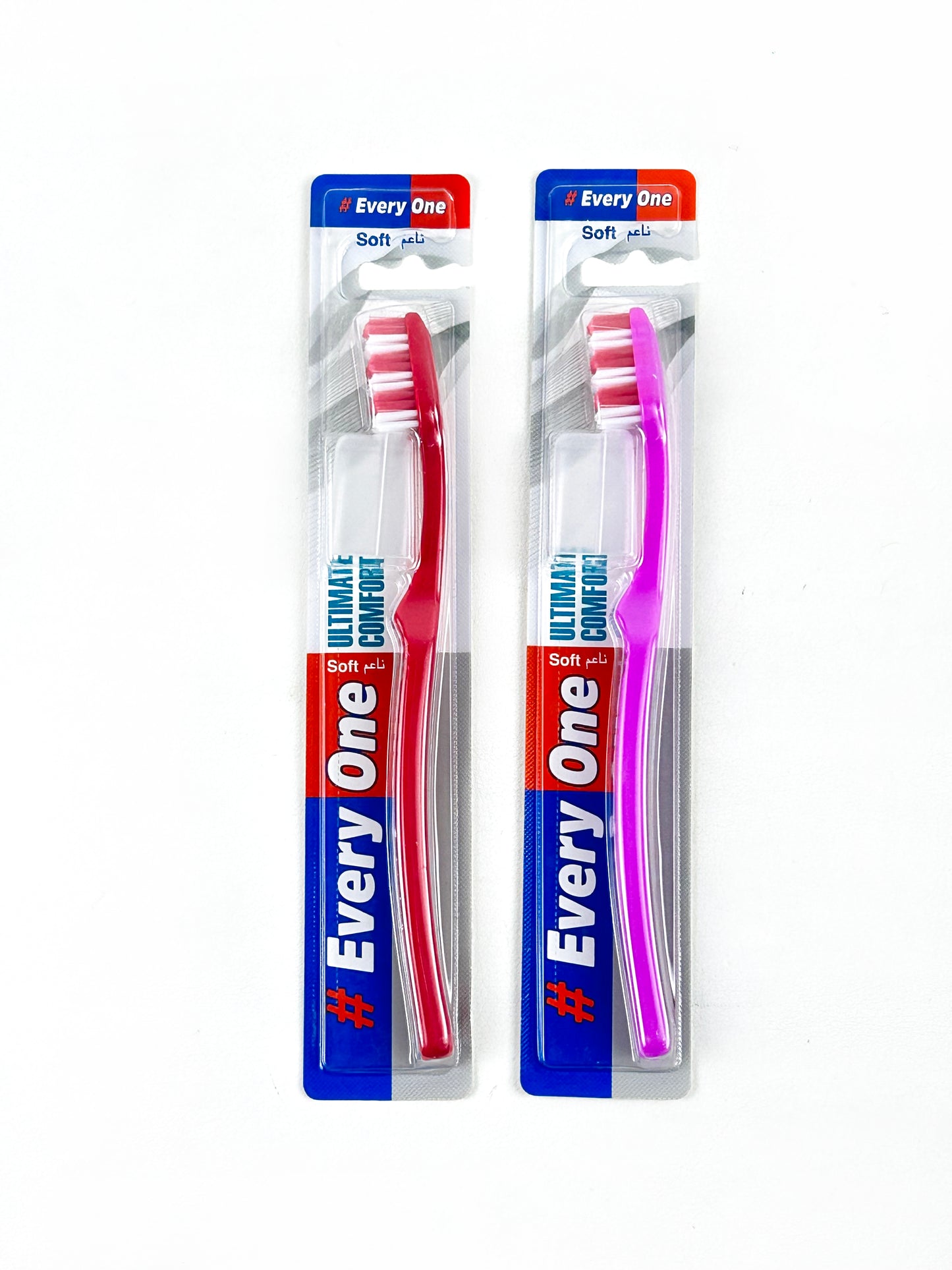 Pack Of 2 Tooth Brush Multicolor - Multidesign TB12