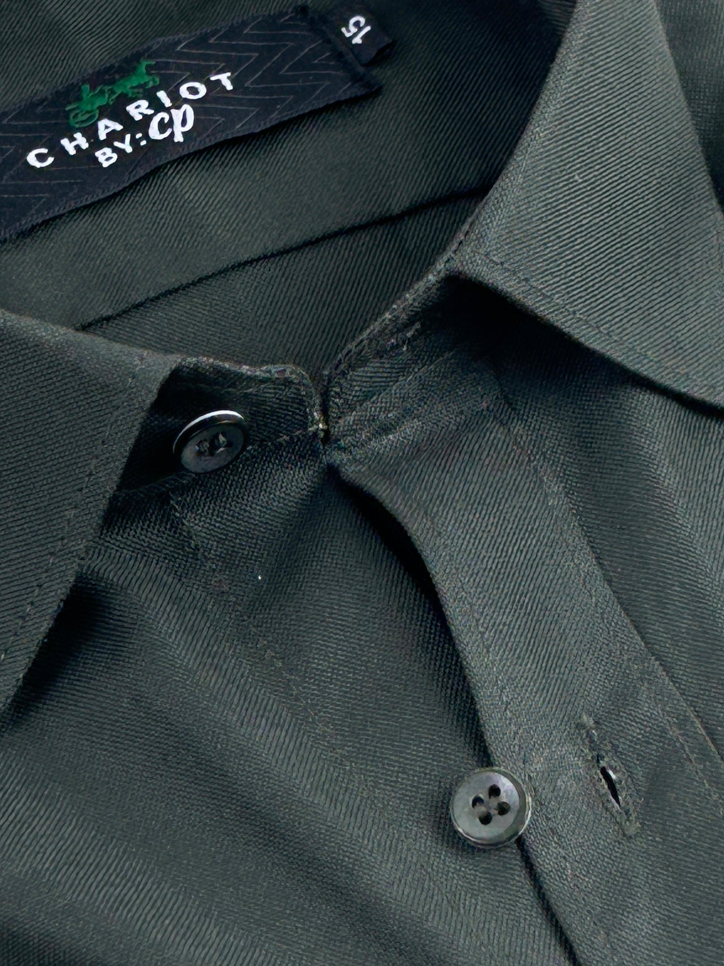Green Shade Formal Dress Shirt For Men MFS302
