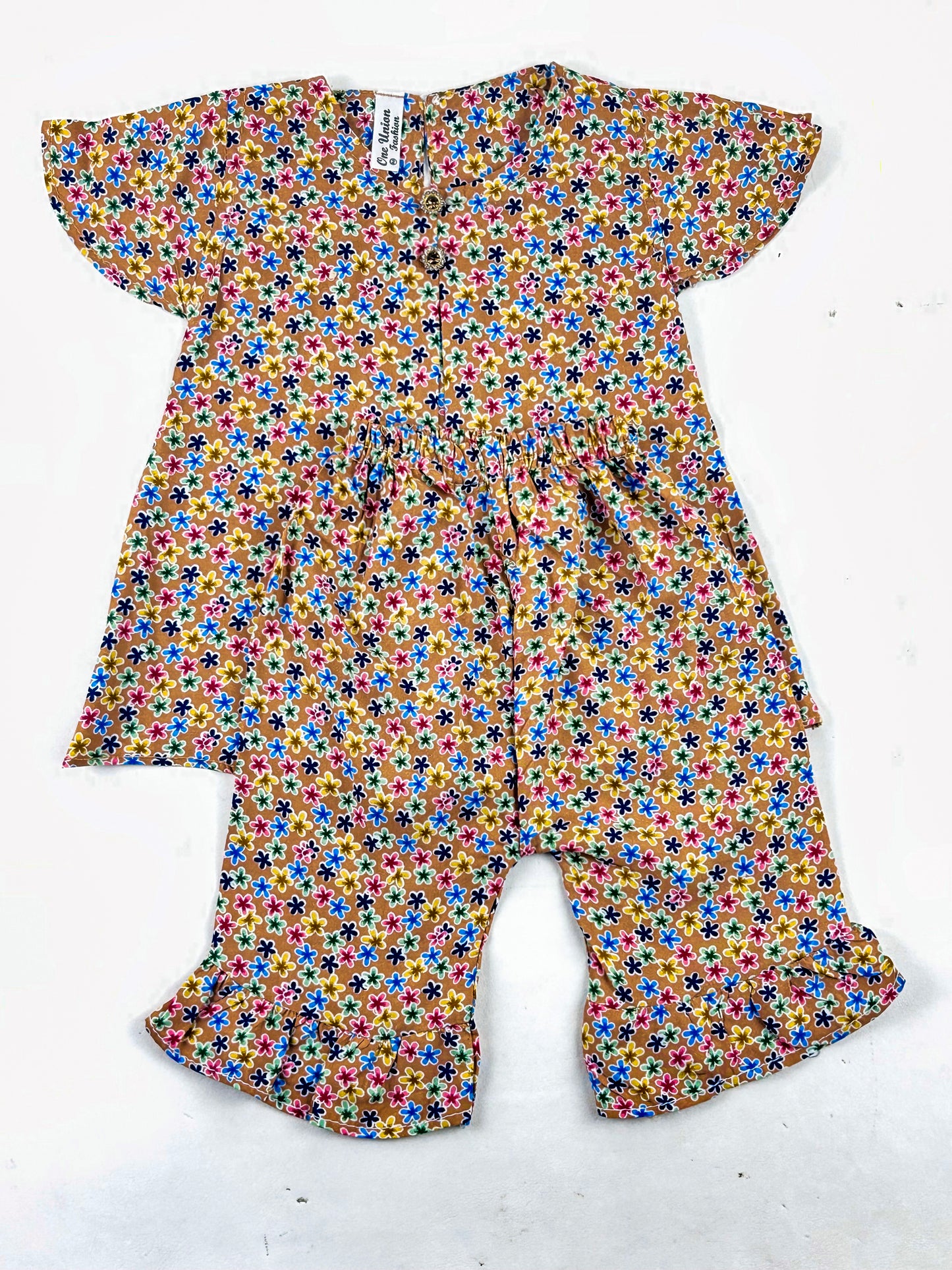3Mth - 9Mth Light Brown Baby Suit For Newborns RZ NBS521