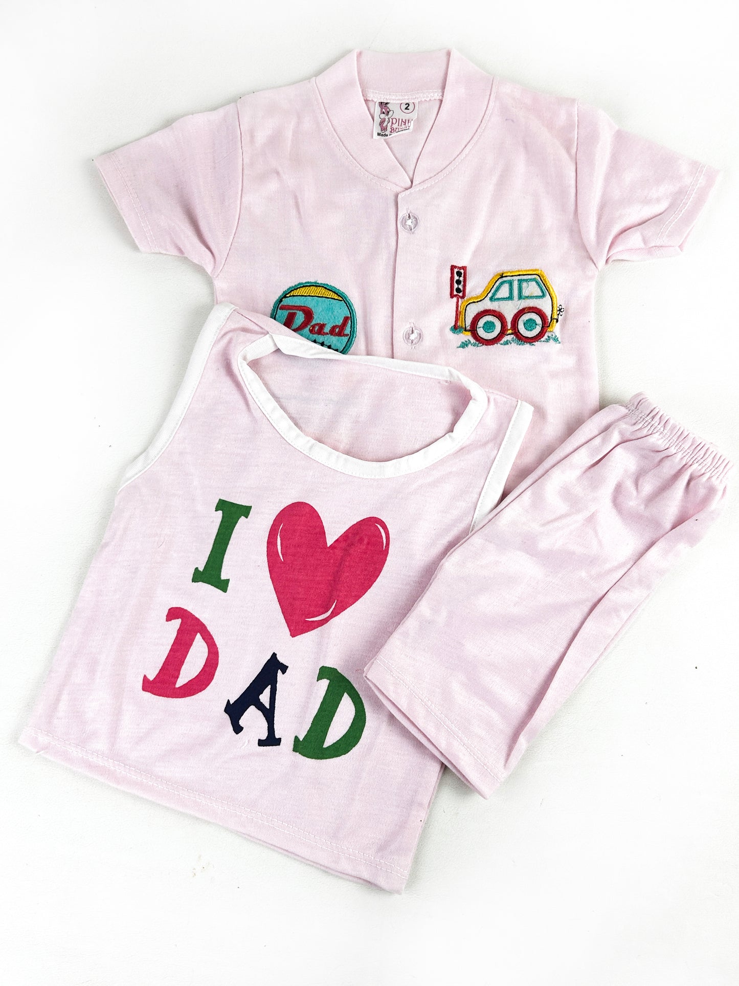 0Mth - 3Mth Pink Baby Suit For Newborns NBS542