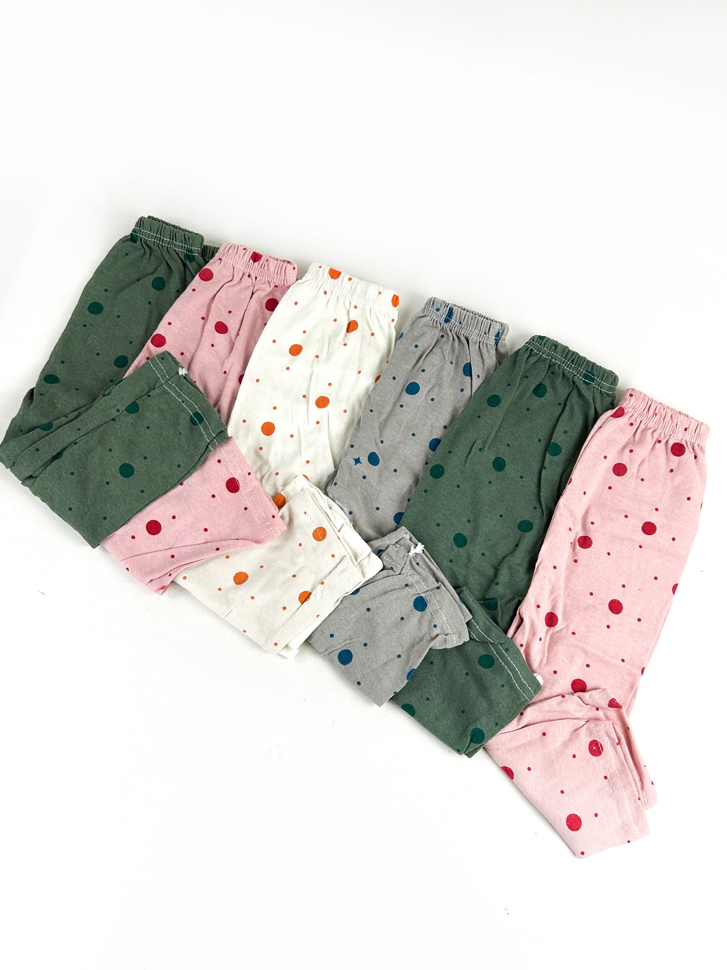 0Mth - 12Mth Pack Of 6 Trouser/Pajama For Newborns NBS545