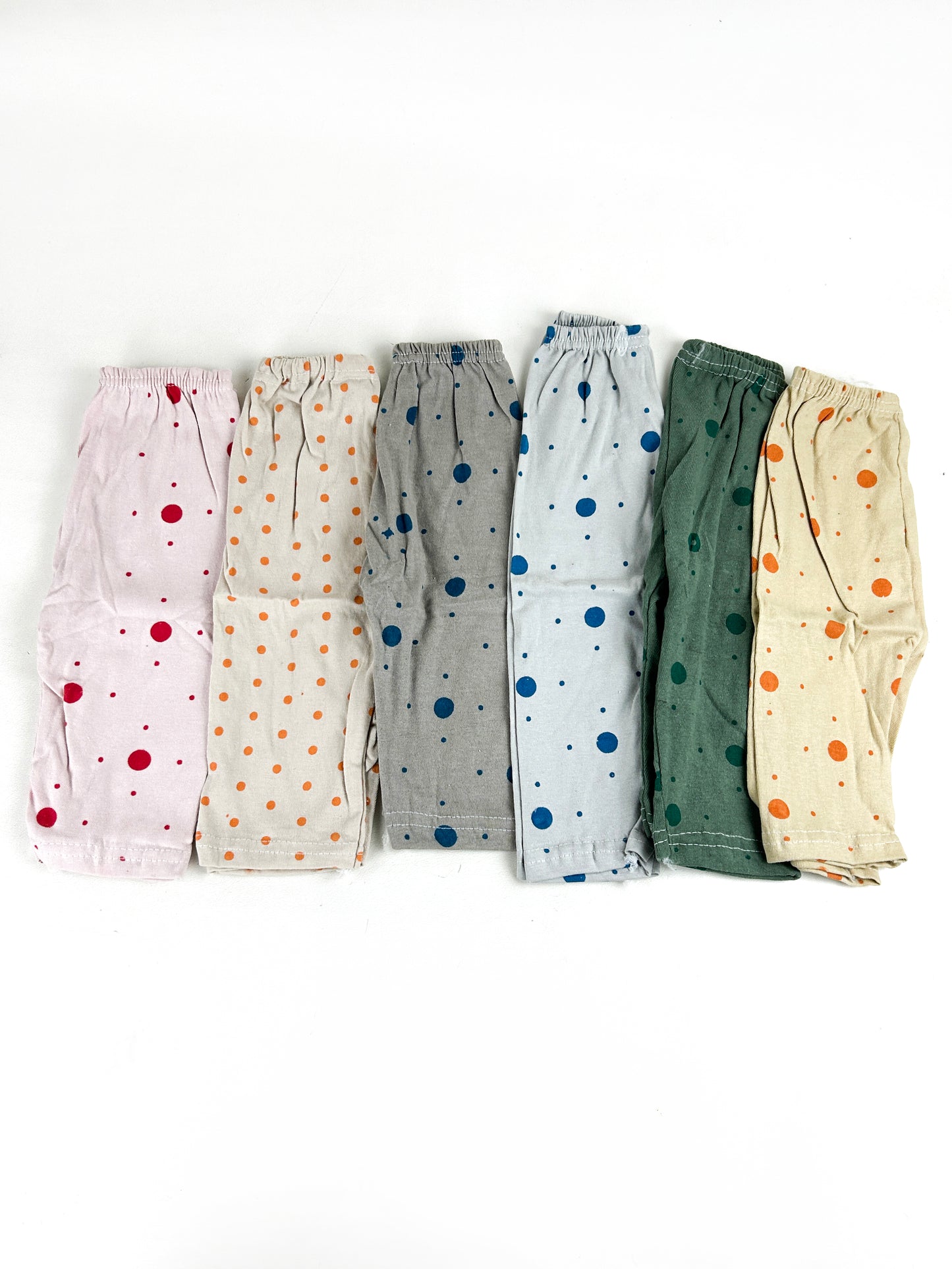 0Mth - 12Mth Pack Of 6 Trouser/Pajama For Newborns NBS545