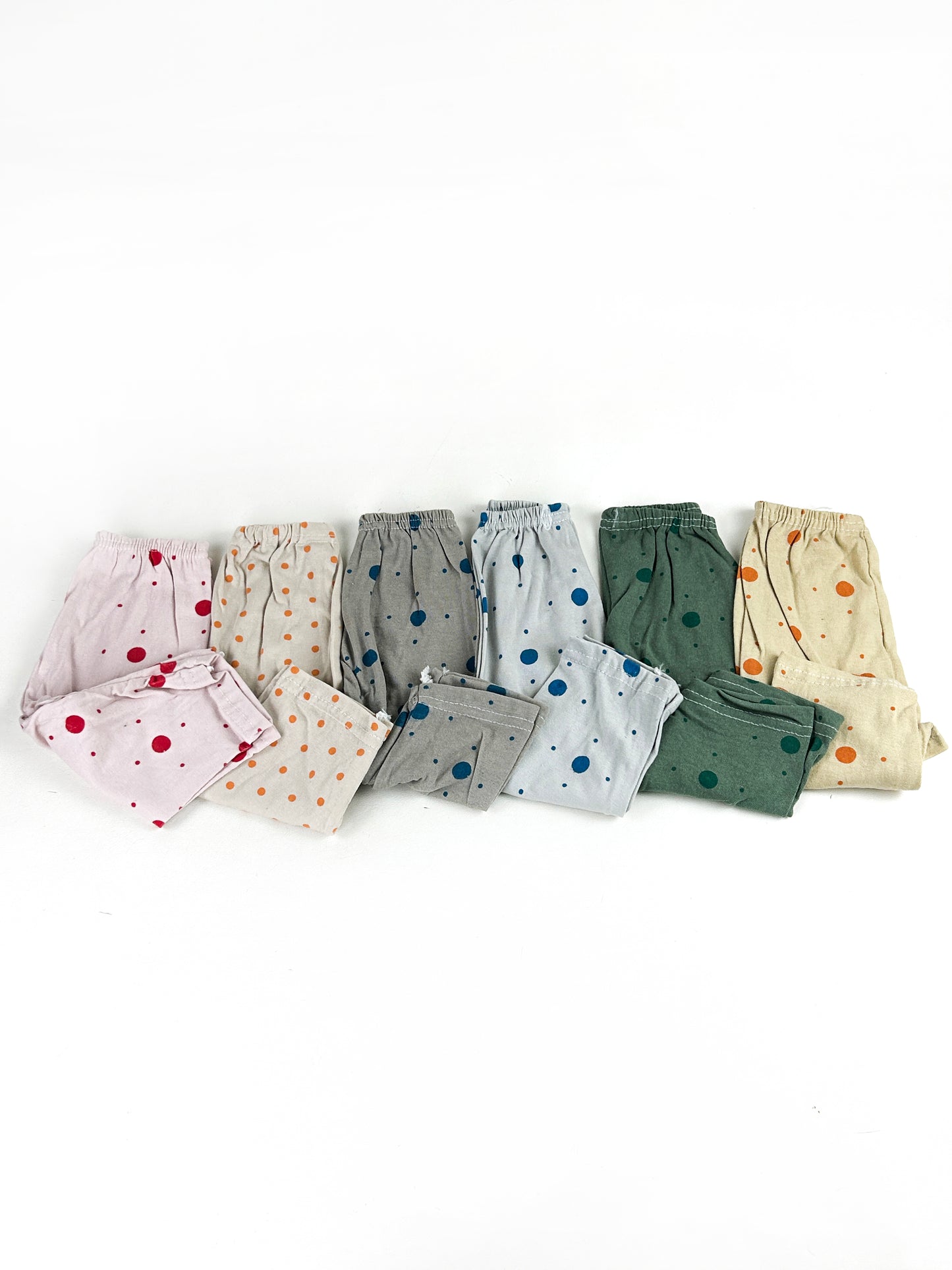 0Mth - 12Mth Pack Of 6 Trouser/Pajama For Newborns NBS545