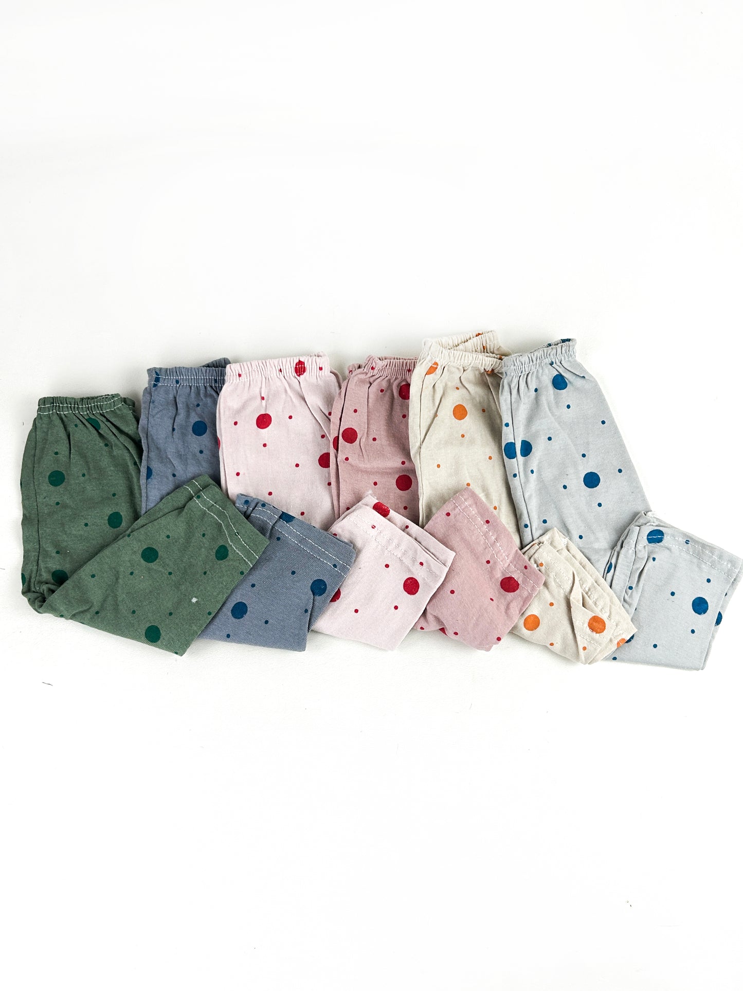 0Mth - 12Mth Pack Of 6 Trouser/Pajama For Newborns NBS545