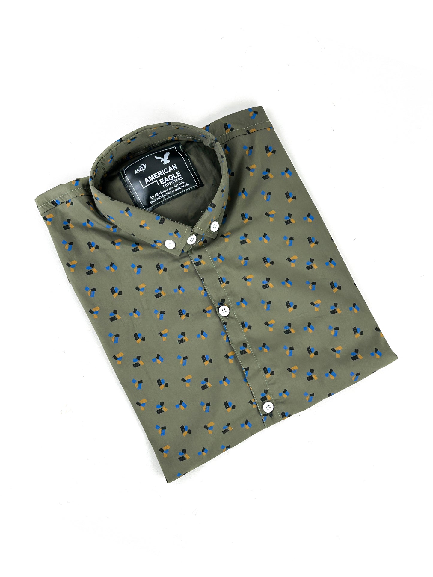 Green Casual Shirt For Men MCS80