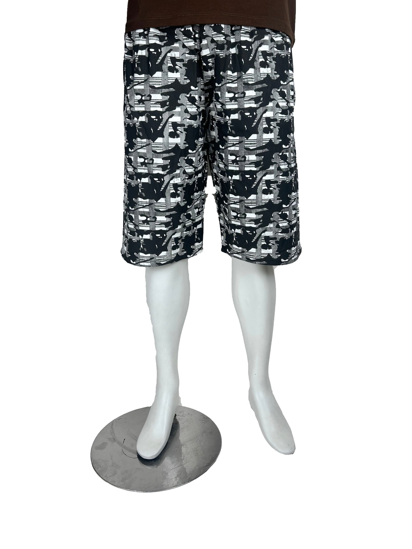 Light Fawn Camo Cotton Short for Men MS102