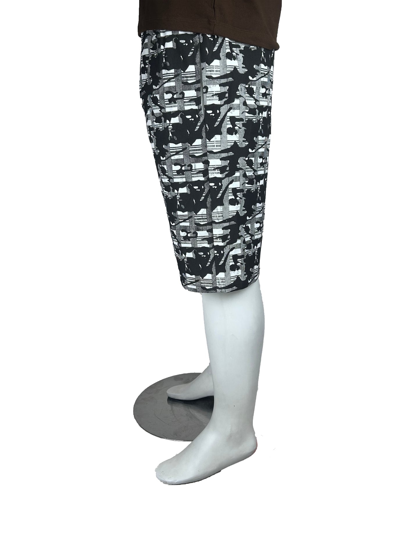 Light Fawn Camo Cotton Short for Men MS102