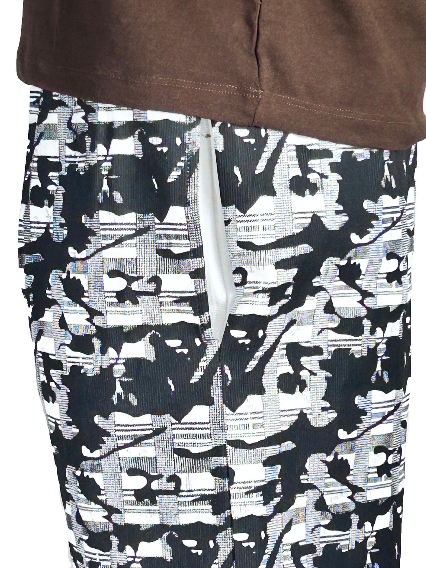 Light Fawn Camo Cotton Short for Men MS102