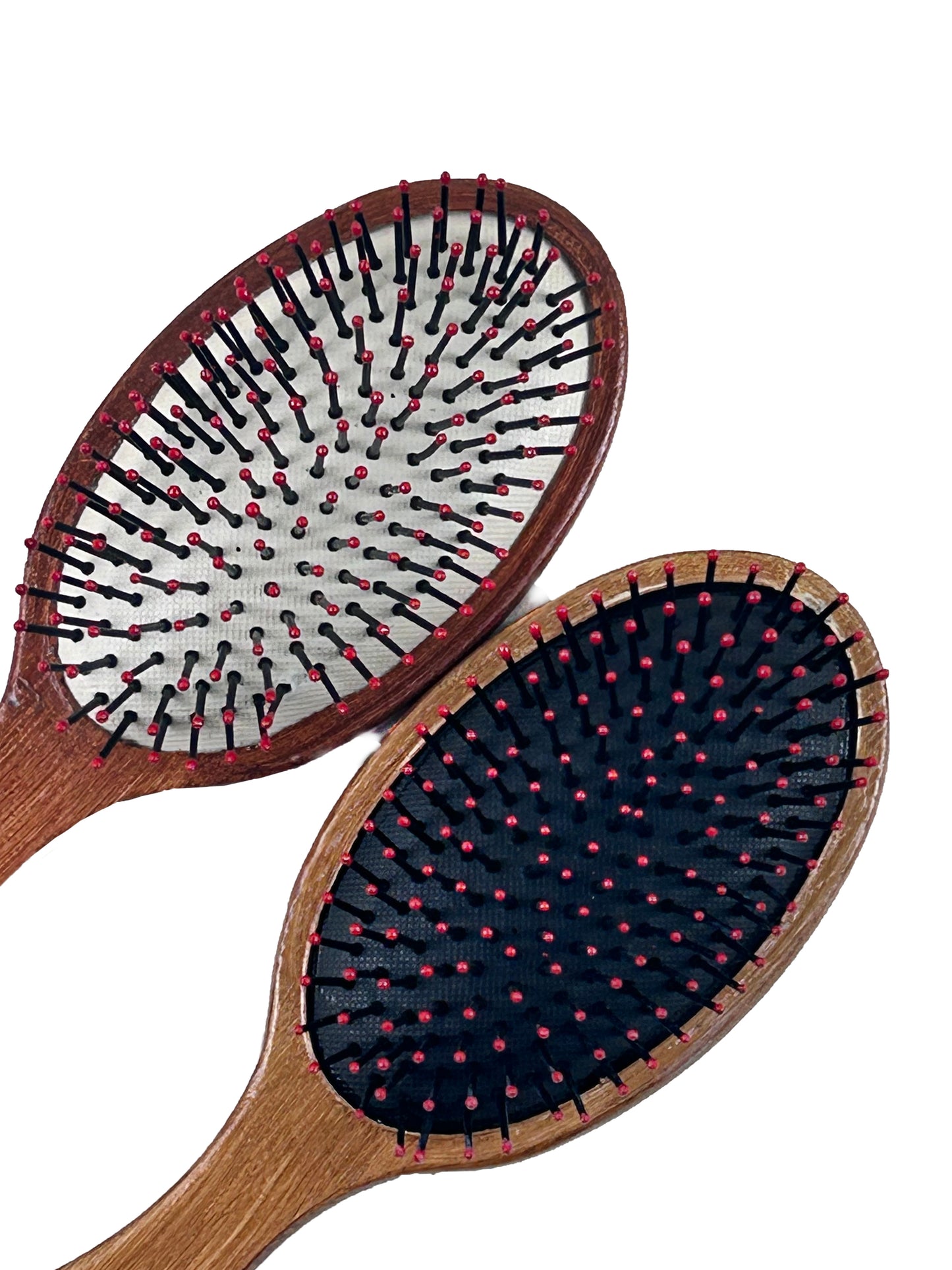 Wood Multicolor Hair Brush Design No 02 GHB23