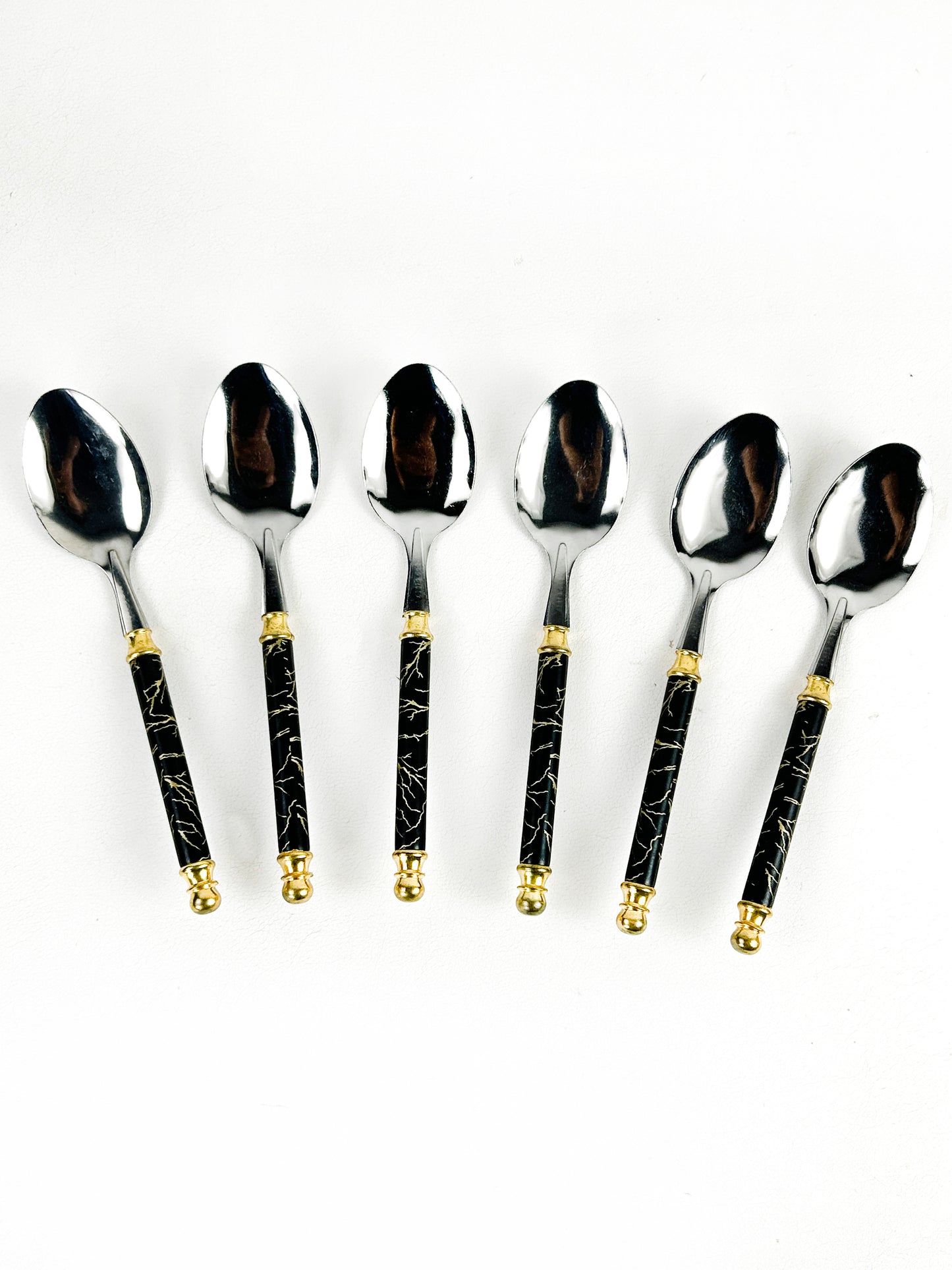 Multicolor Pack of 6 Stainless Steel Table Spoons 04