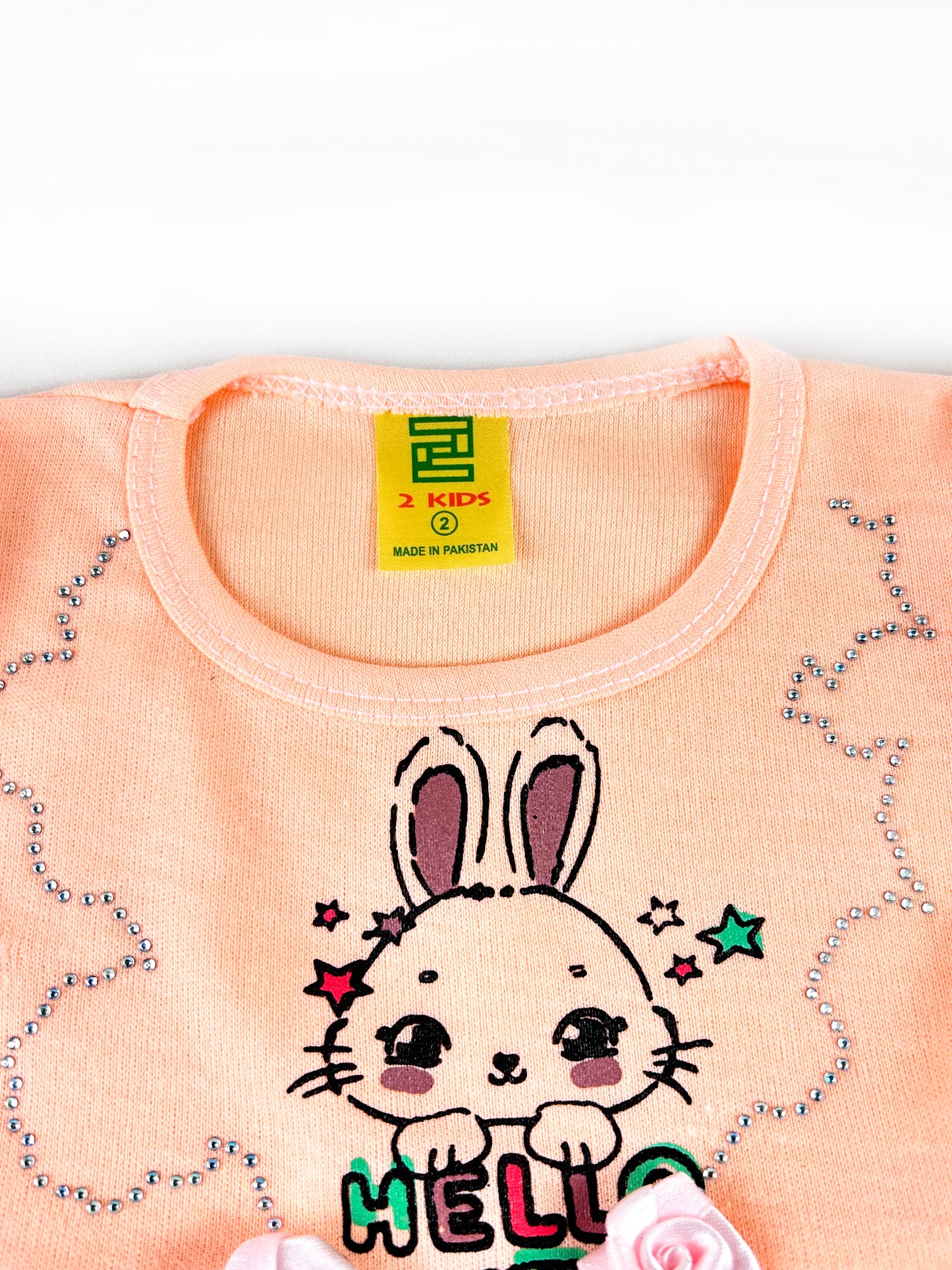 3Mth - 9Mth Hello Cute Baby Light Orange Suit For Newborn NBS441