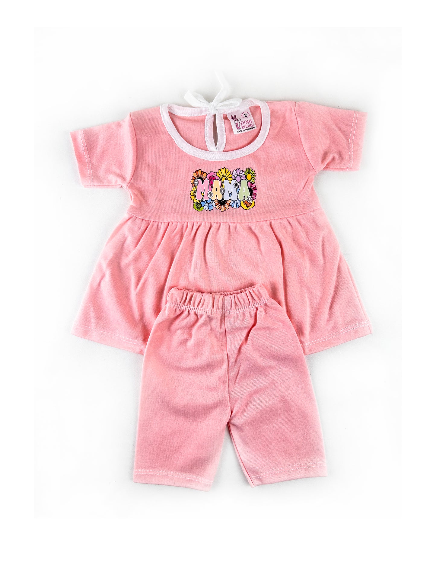 3Mth - 9Mth HG MAMA Light Peach Baby Suit For Newborn NBS444