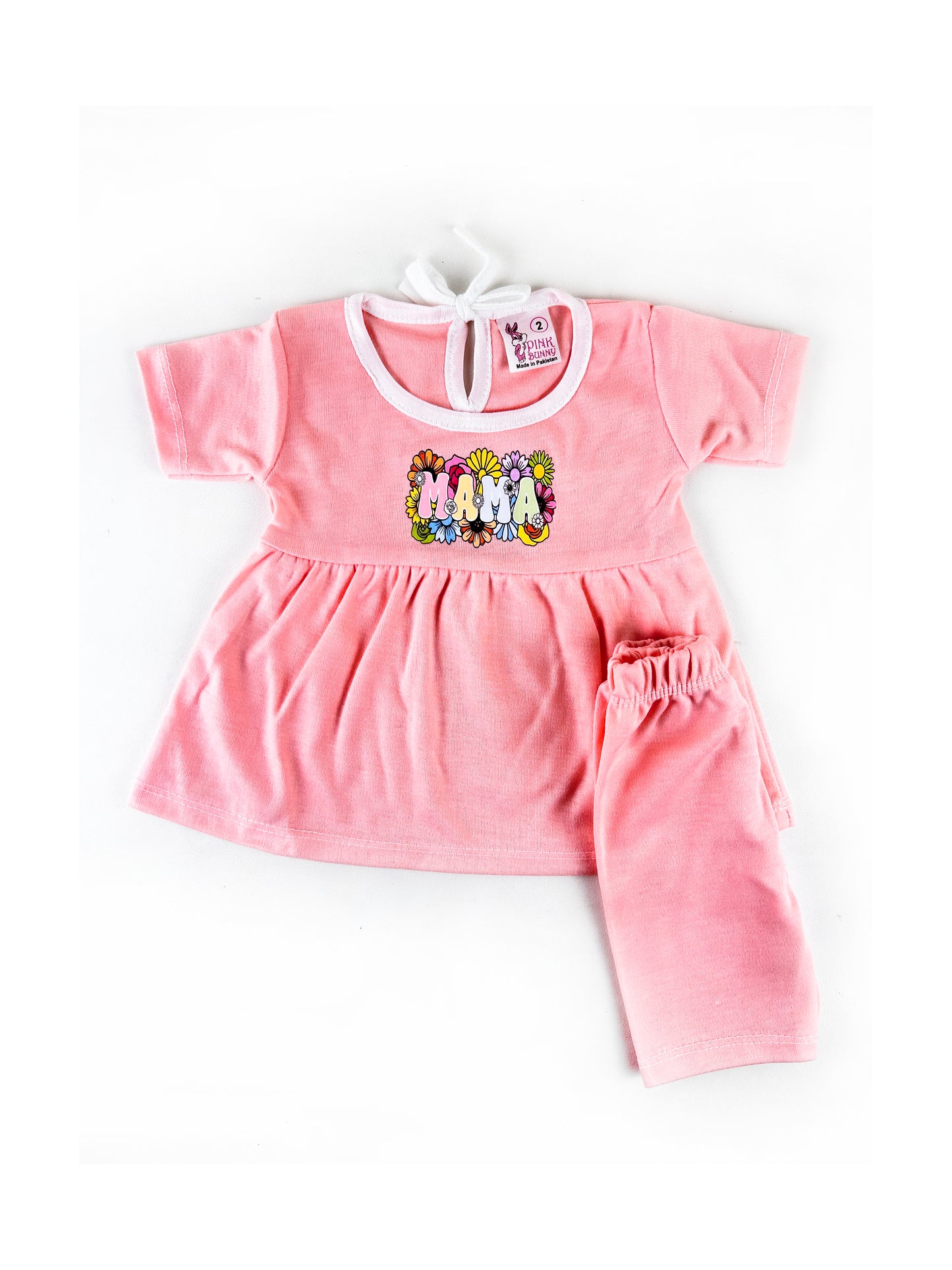 3Mth - 9Mth HG MAMA Light Peach Baby Suit For Newborn NBS444
