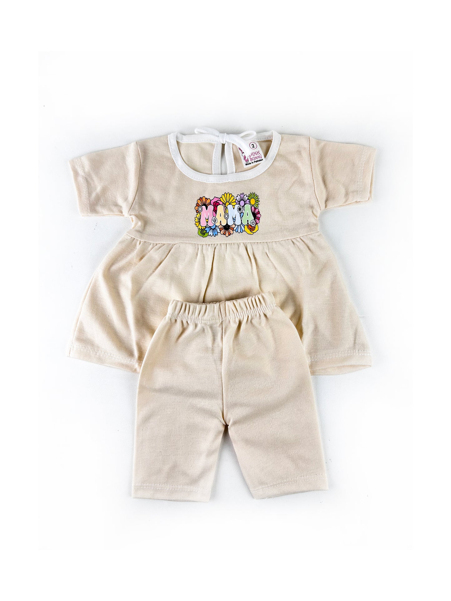3Mth - 9Mth HG MAMA Light Fawn Baby Suit For Newborn NBS446