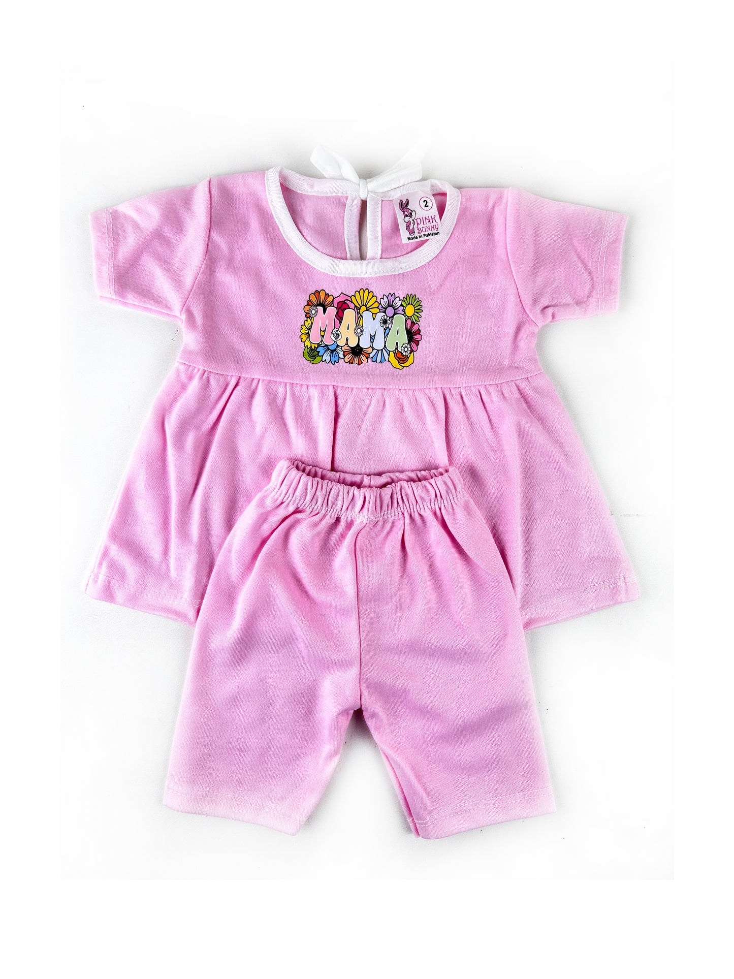 3Mth - 9Mth HG MAMA Light Pink Baby Suit For Newborn NBS447