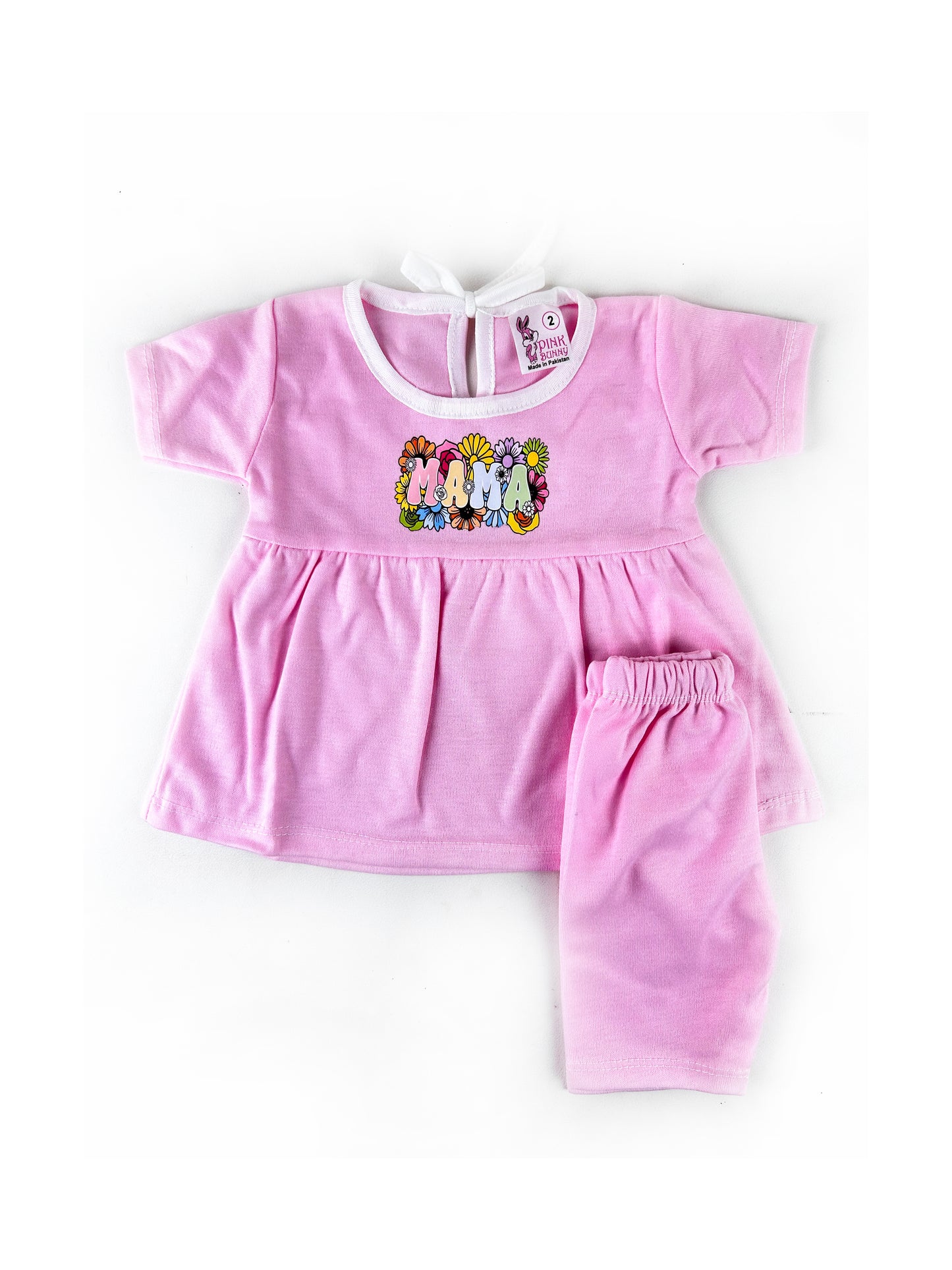 3Mth - 9Mth HG MAMA Light Pink Baby Suit For Newborn NBS447