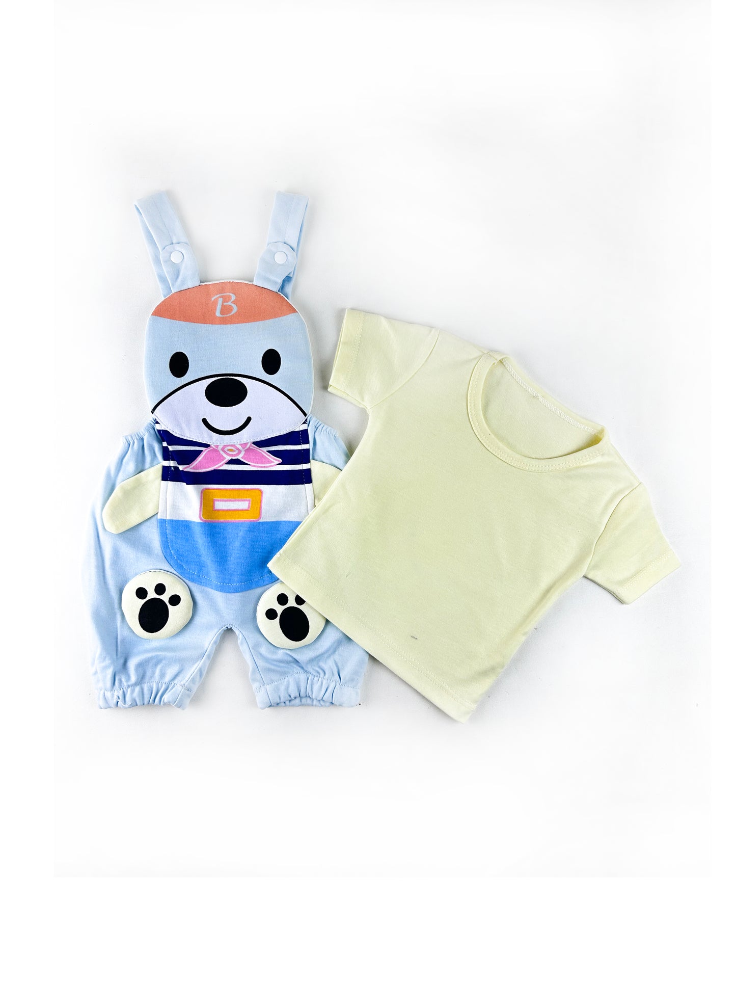 3Mth - 9Mth B Blue Romper For Newborn MG NBR71