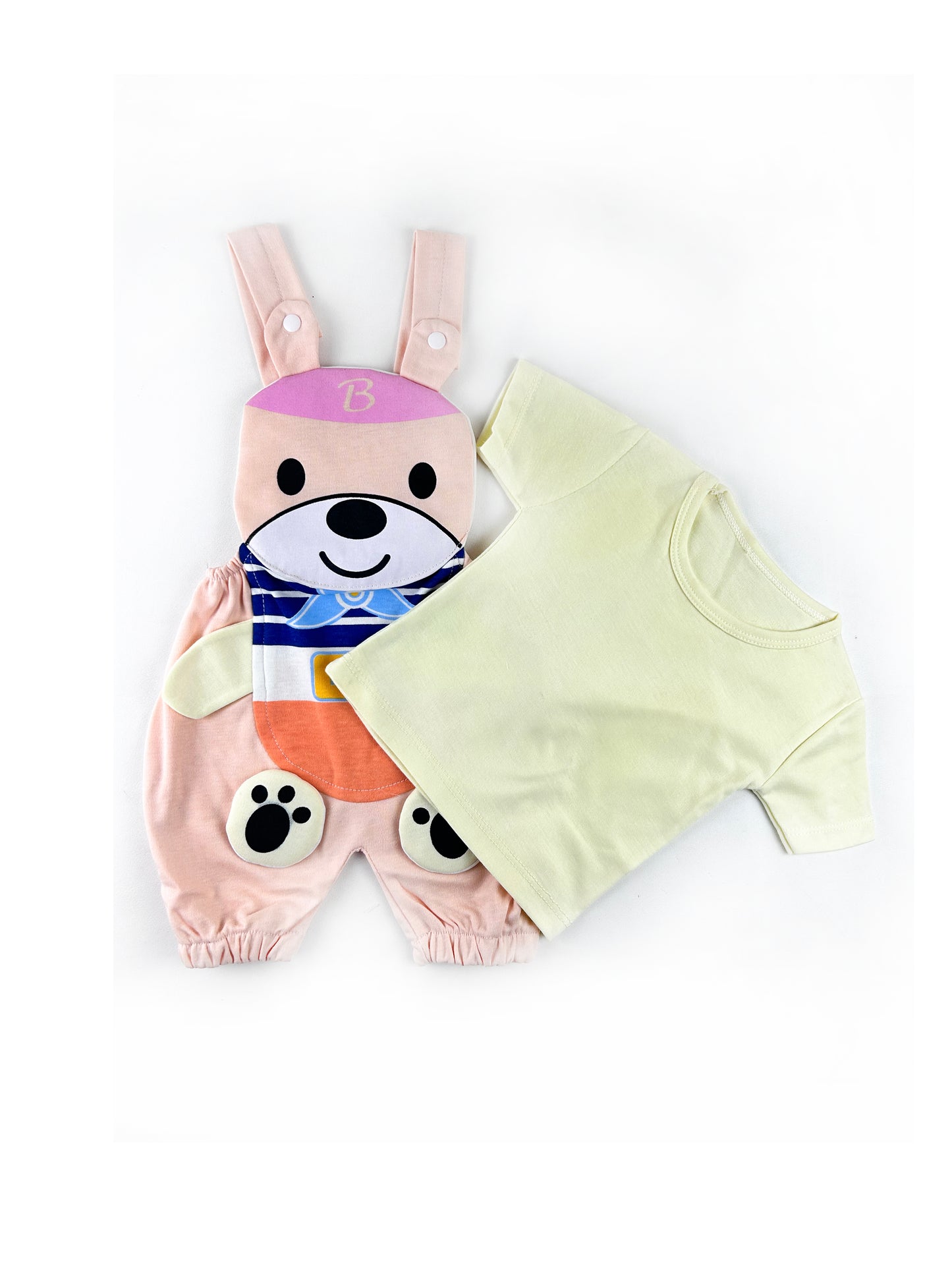 3Mth - 9Mth B Peach Romper For Newborn MG NBR73