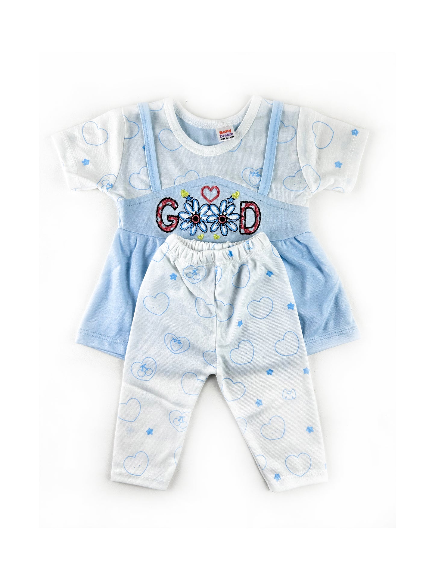 3Mth - 9Mth HG Good Blue Baby Suit For Newborn NBS447