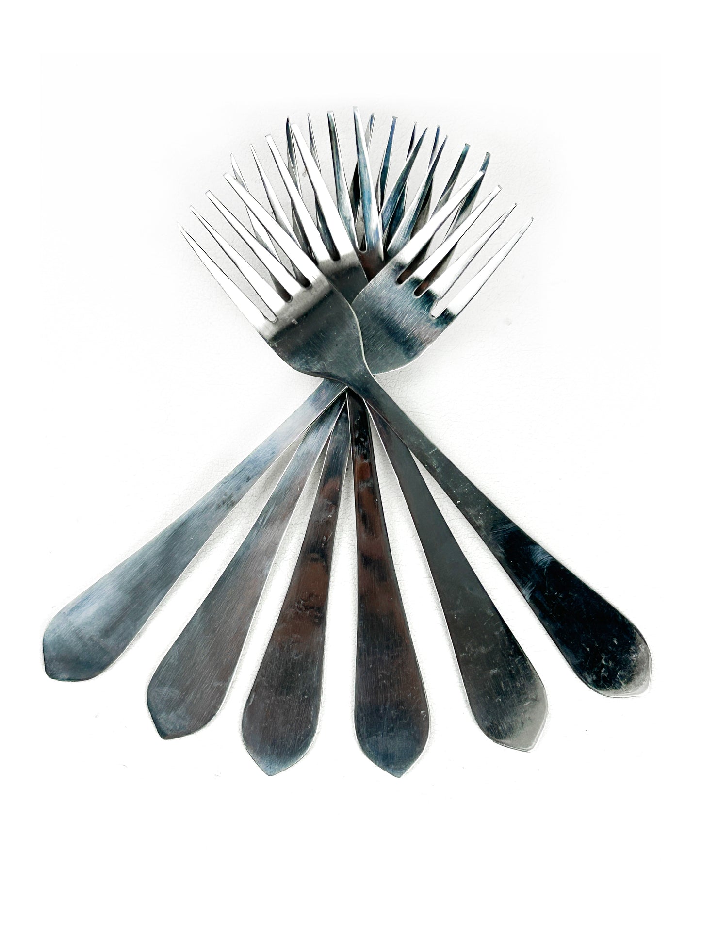 Pack of 6 Stainless Steel Dinner Fork Set