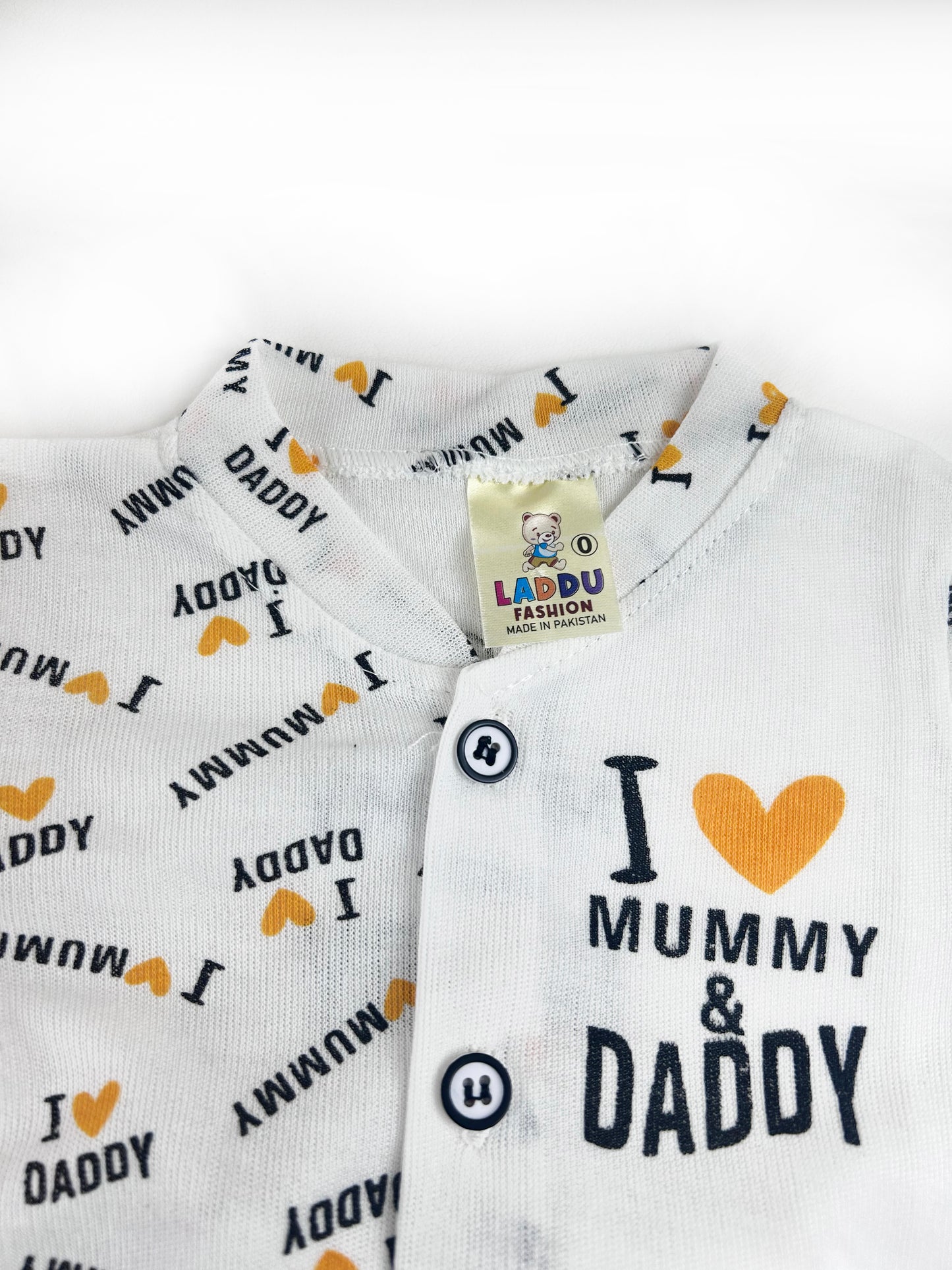 0Mth - 3Mth I Love Mum&Dad Yellow Gift Set For Newborn - 5Pc NBGS199