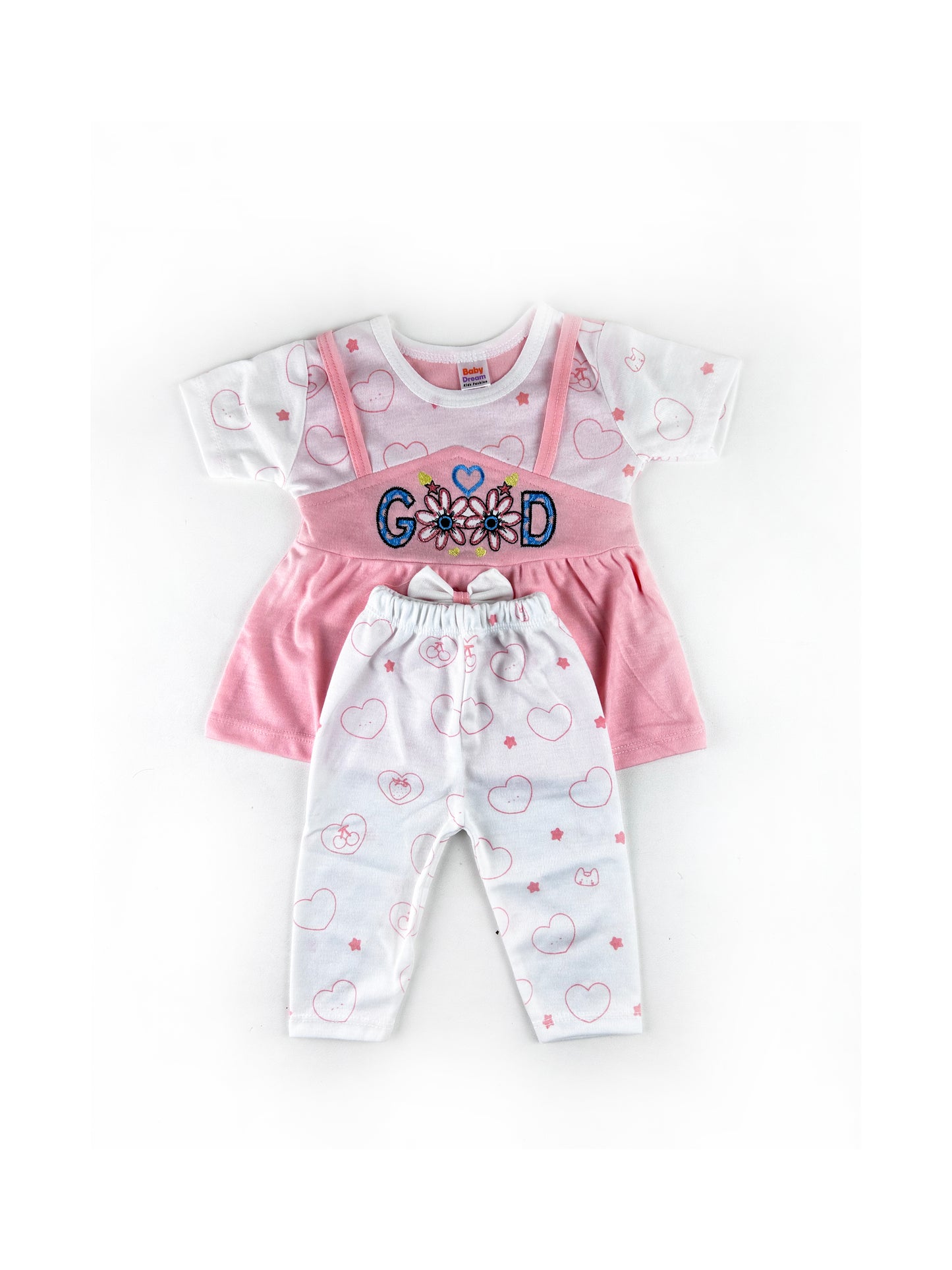 3Mth - 9Mth HG Good Pink Baby Suit For Newborn NBS449