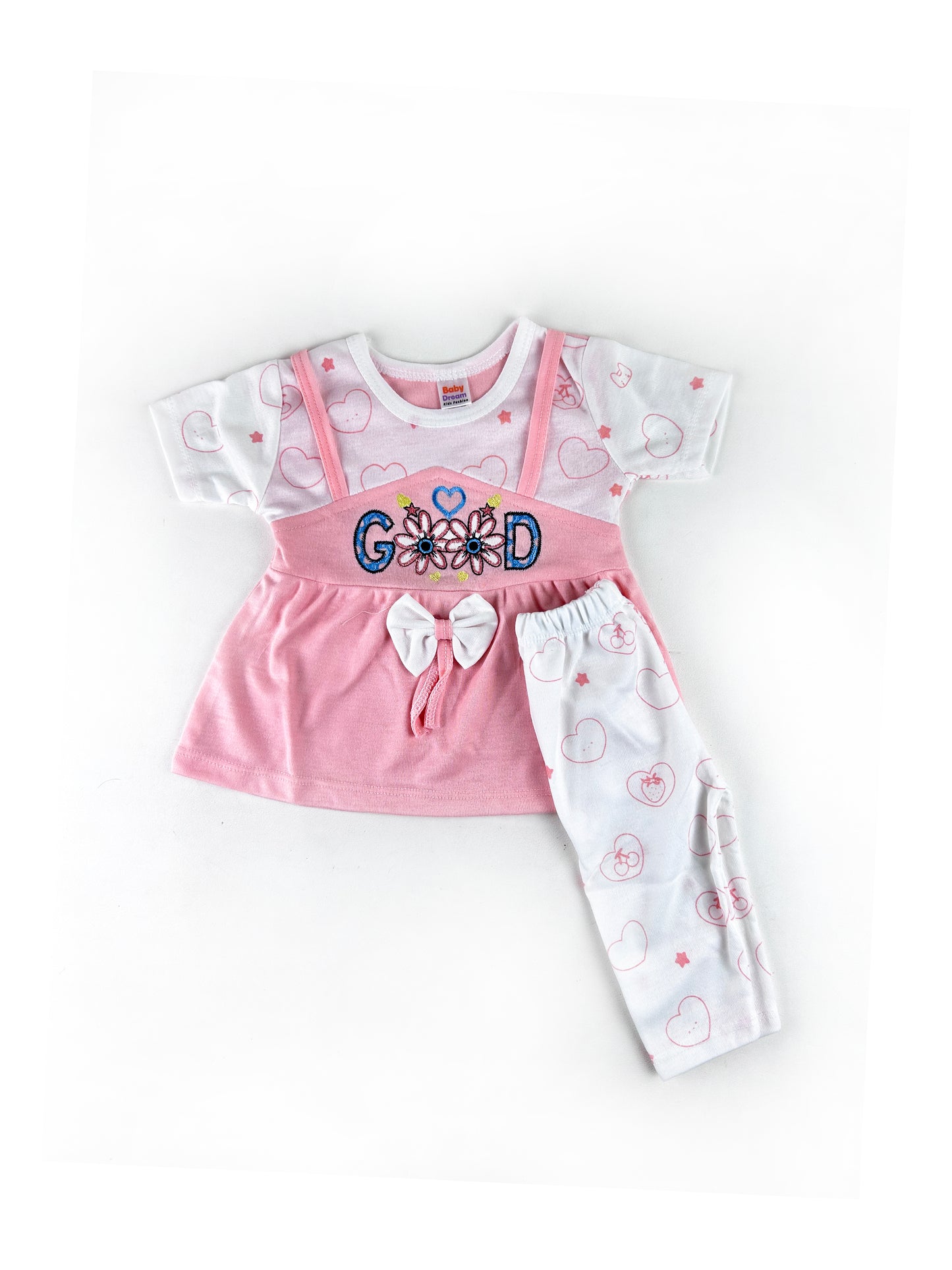 3Mth - 9Mth HG Good Pink Baby Suit For Newborn NBS449