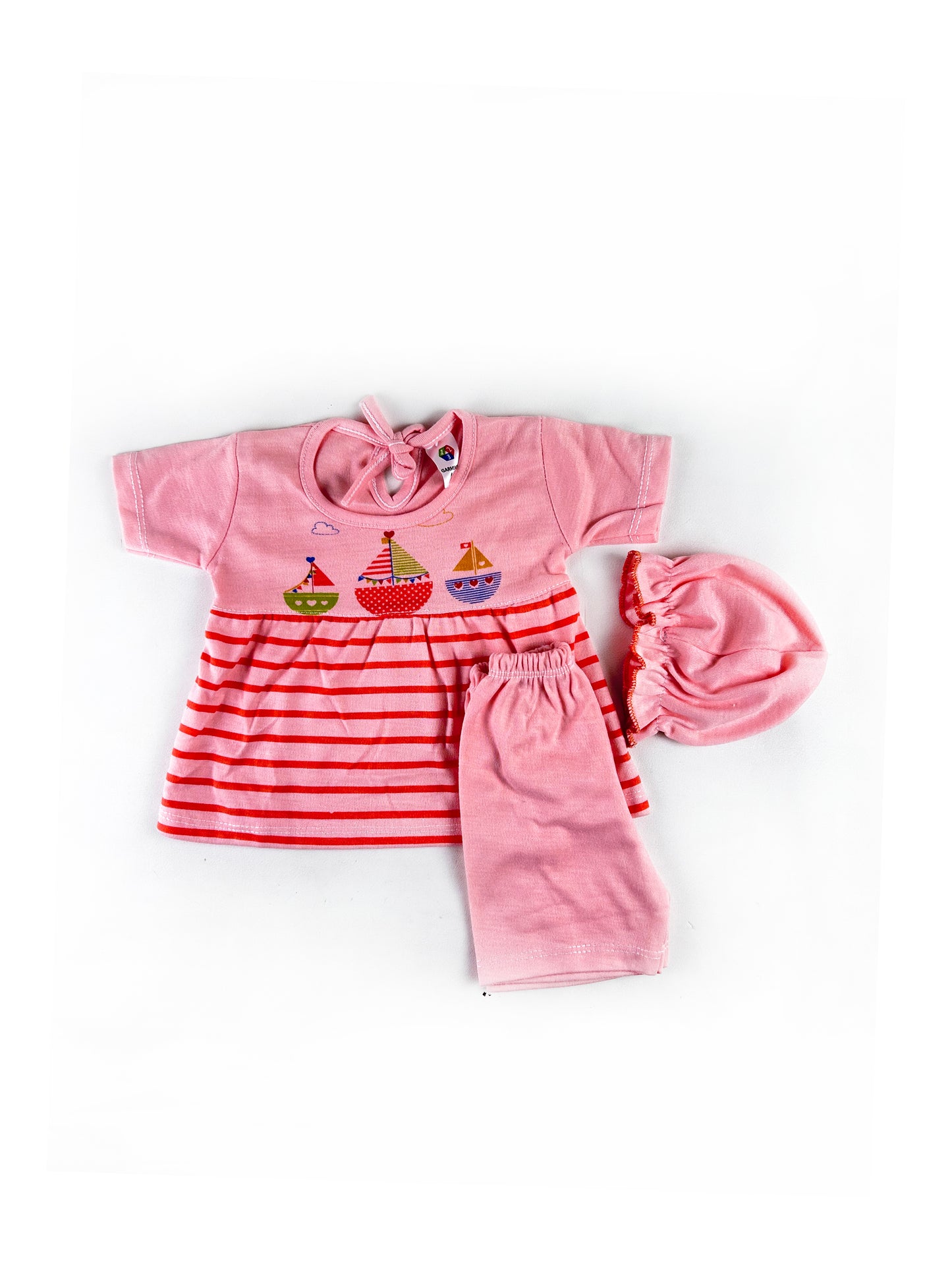 HG Newborn Baby Suit 0Mth - 3Mth Ship Pink NBS466
