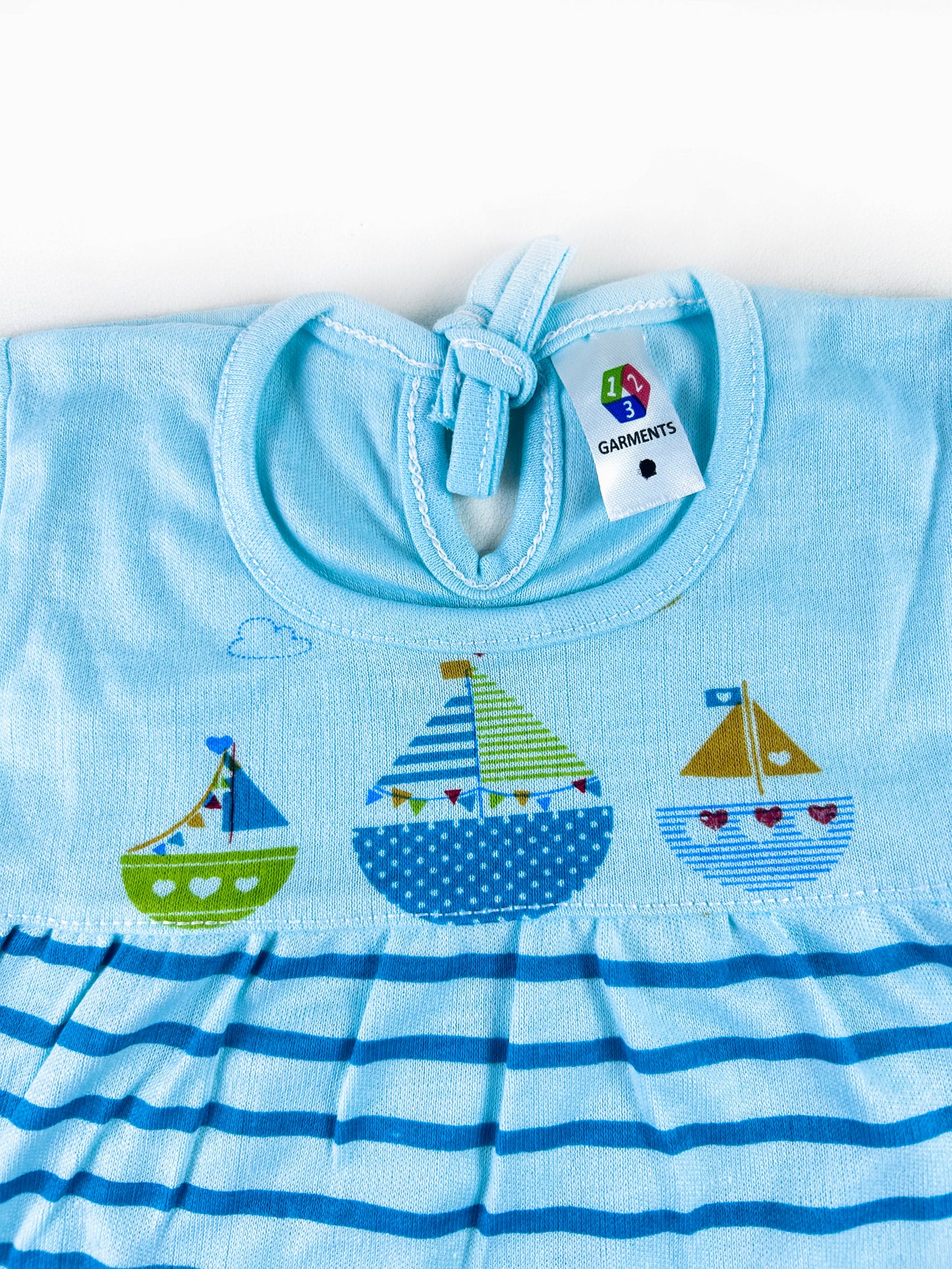 HG Newborn Baby Suit 0Mth - 3Mth Ship Blue NBS467