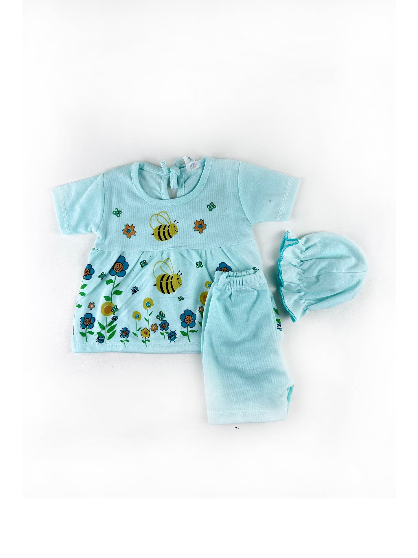 HG Newborn Baby Suit 0Mth - 3Mth Little Bee Blue NBS469