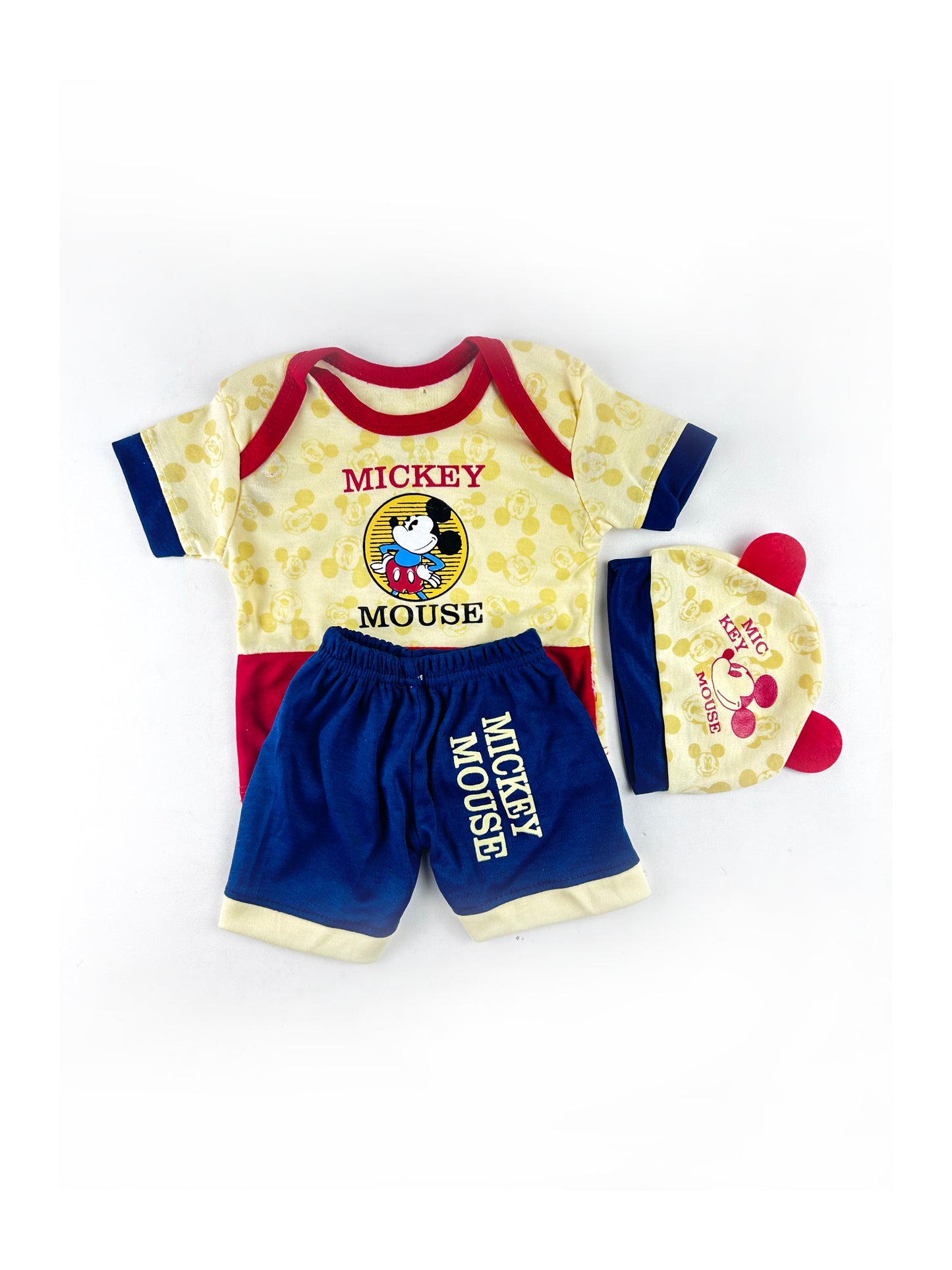 0Mth - 3Mth PG MM Red Suit For Newborn NBS494