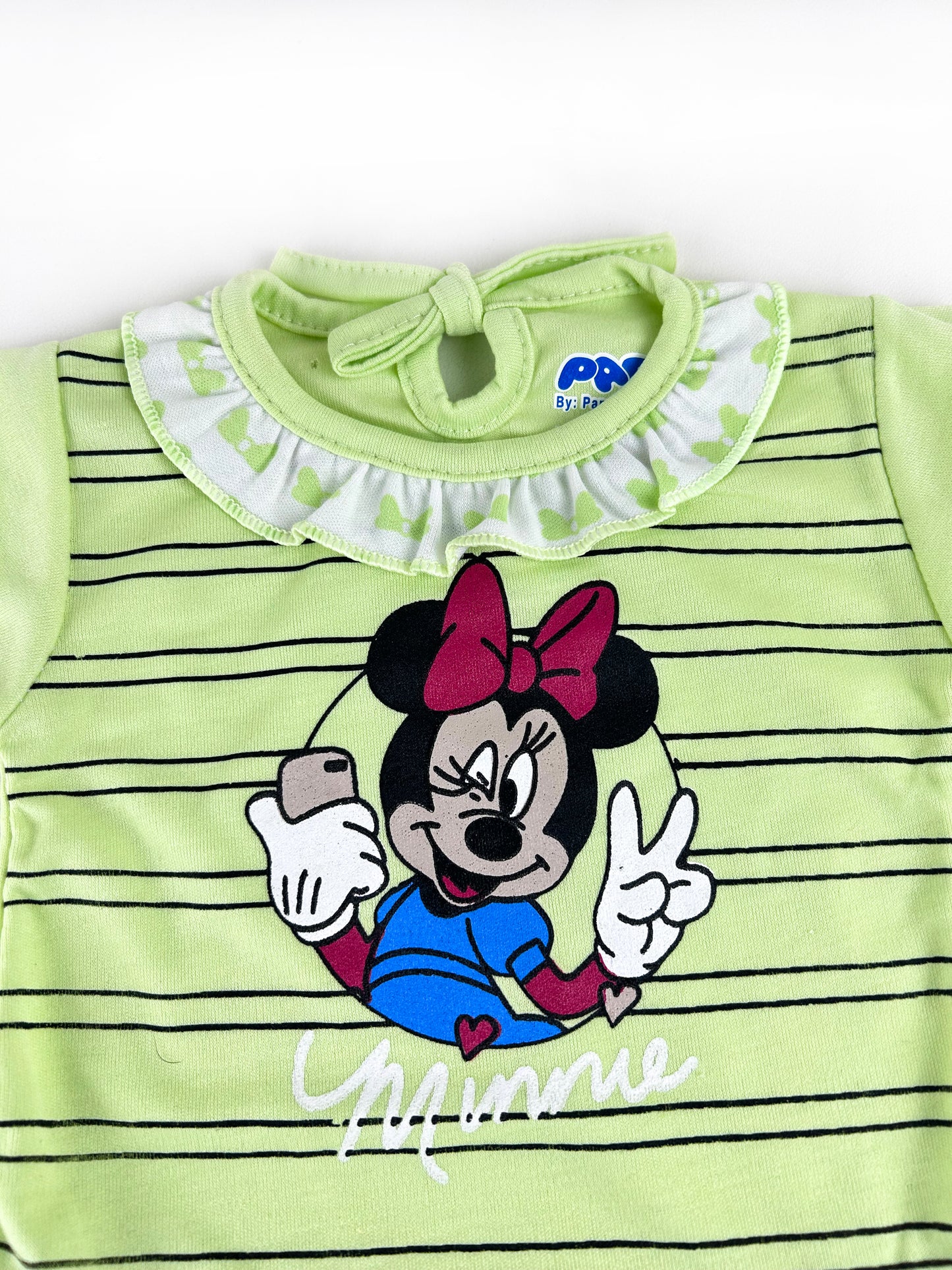PG Newborn Baby Suit 3Mth - 9Mth Minnie Green NBS480