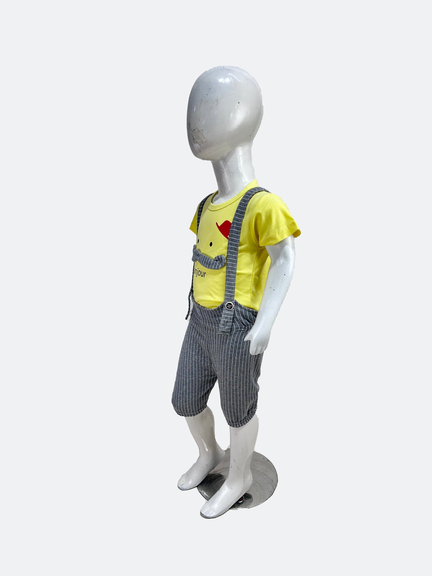 2Yrs - 4Yrs Banjour Romper Yellow For Boys SK BTS114